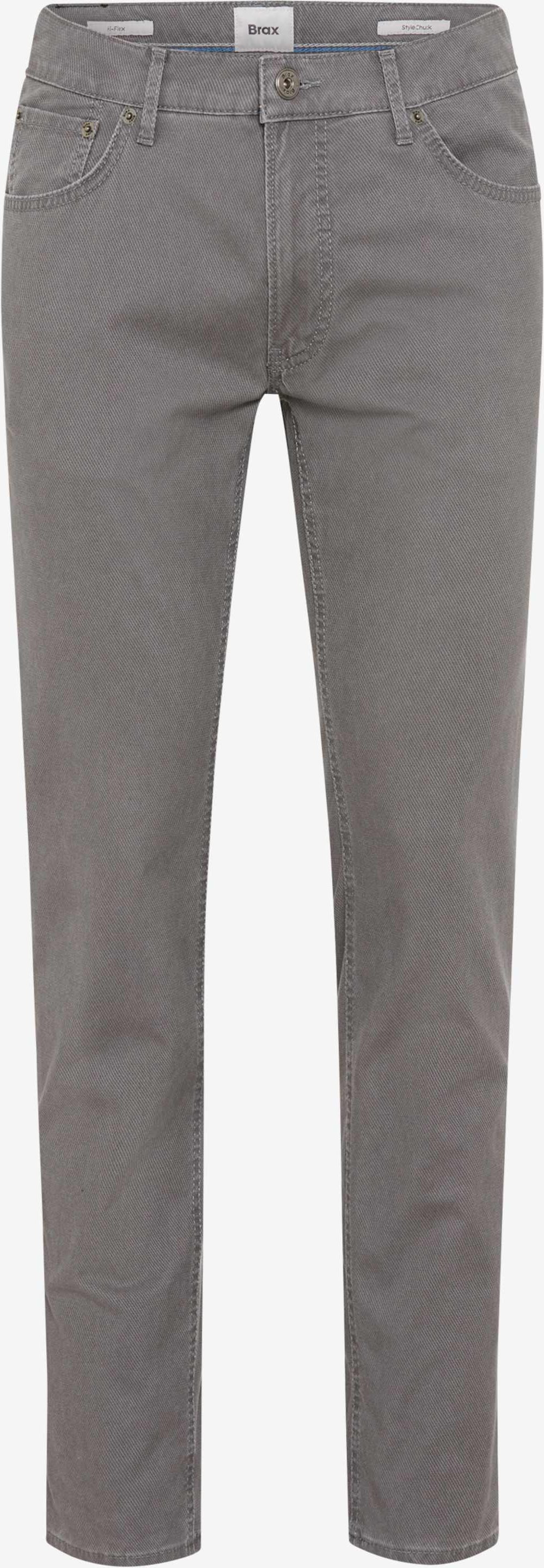 Brax Herren Five-Pocket-Hose Style CHUCK GRAPHIT, grau, Gr. 44/30