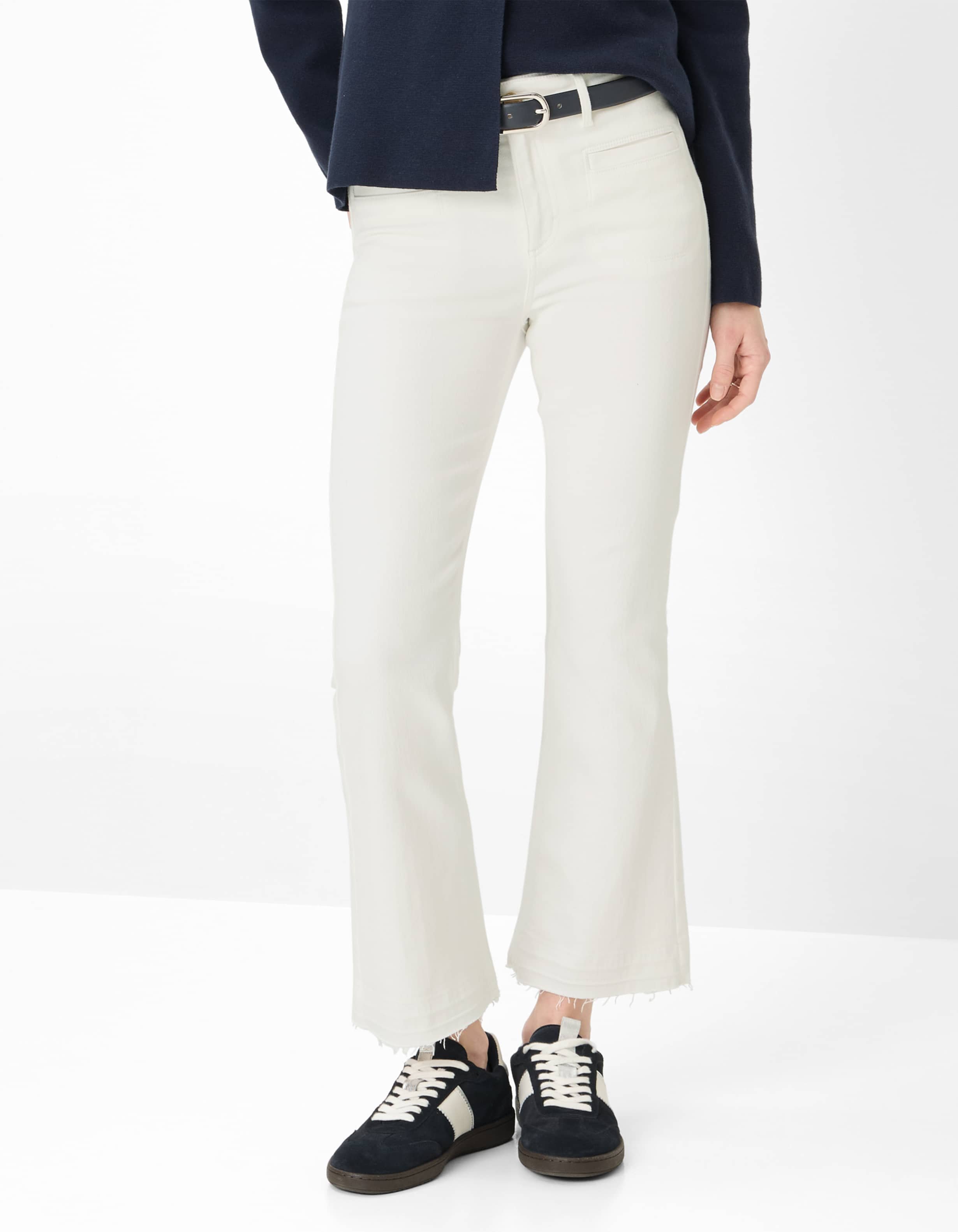 Brax Damen Boot Style ANA S SOFT ECRU, denim cremeweiß, Gr. 40