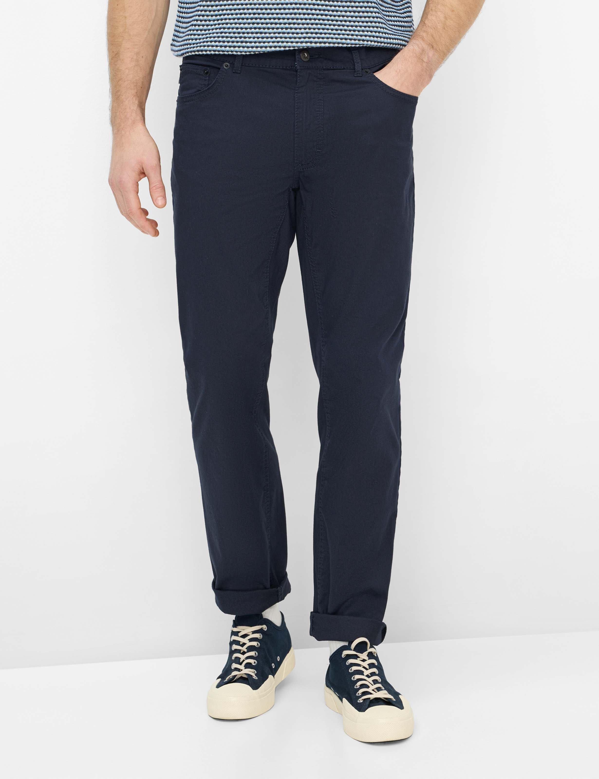 Brax Herren Five-Pocket-Hose Style COOPER NAVY, dunkelblau, Gr. 40/30