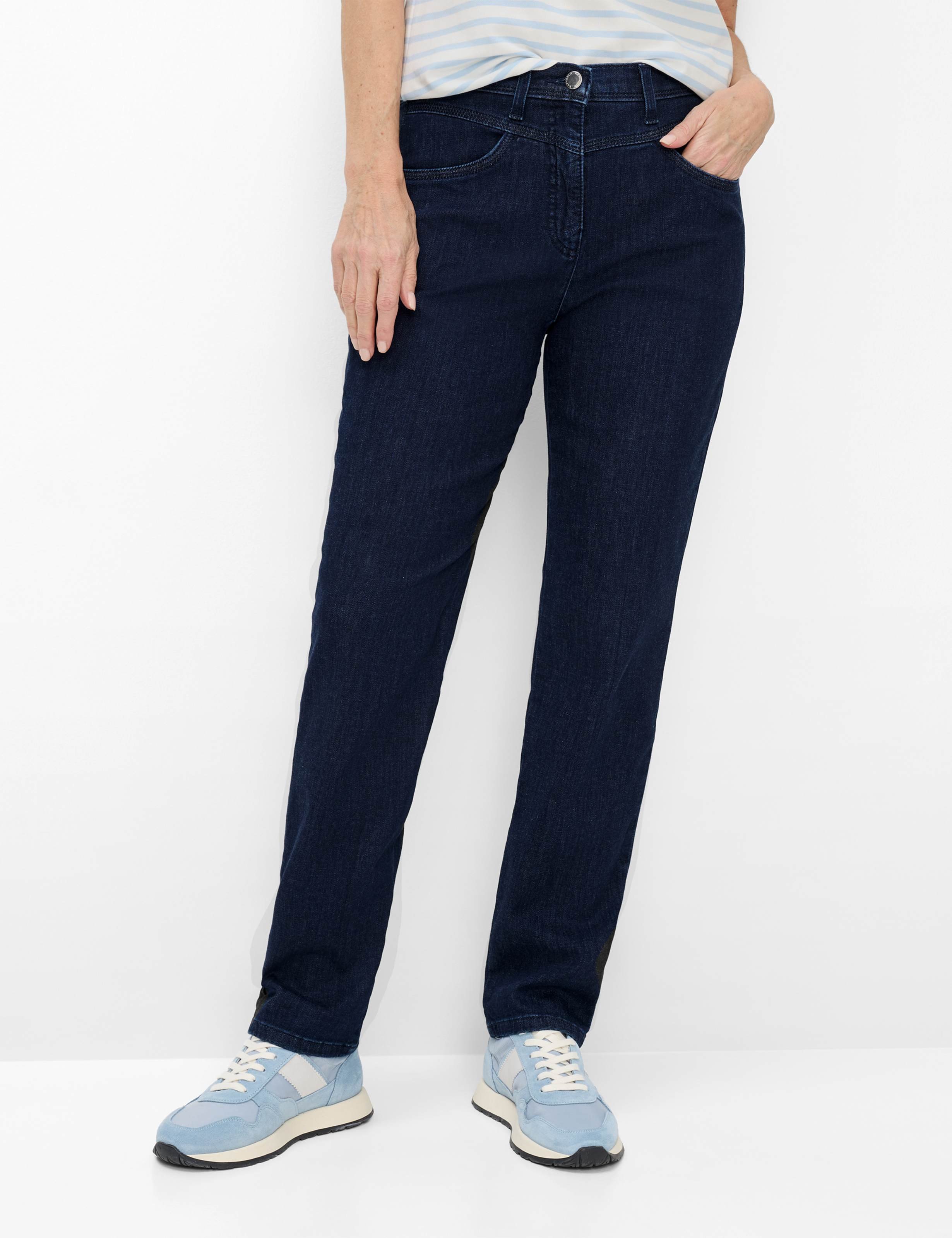 Raphaela by Brax Damen Five-Pocket-Hose Style CAREN NEW DARK BLUE, dunkelblau, Gr. 38