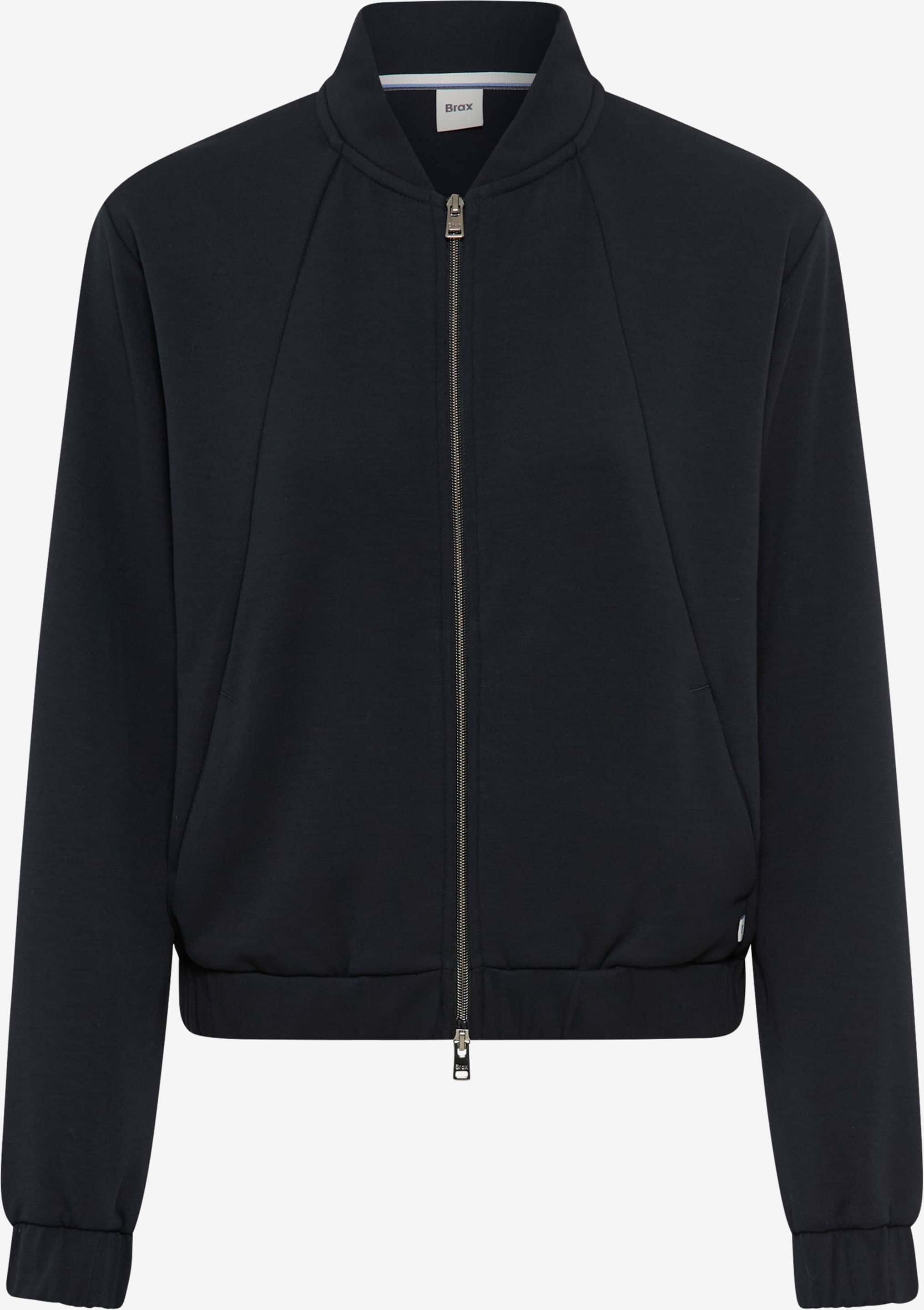 Brax Damen Sweatjacke Style BECKY L navy, dunkelblau, Gr. 42
