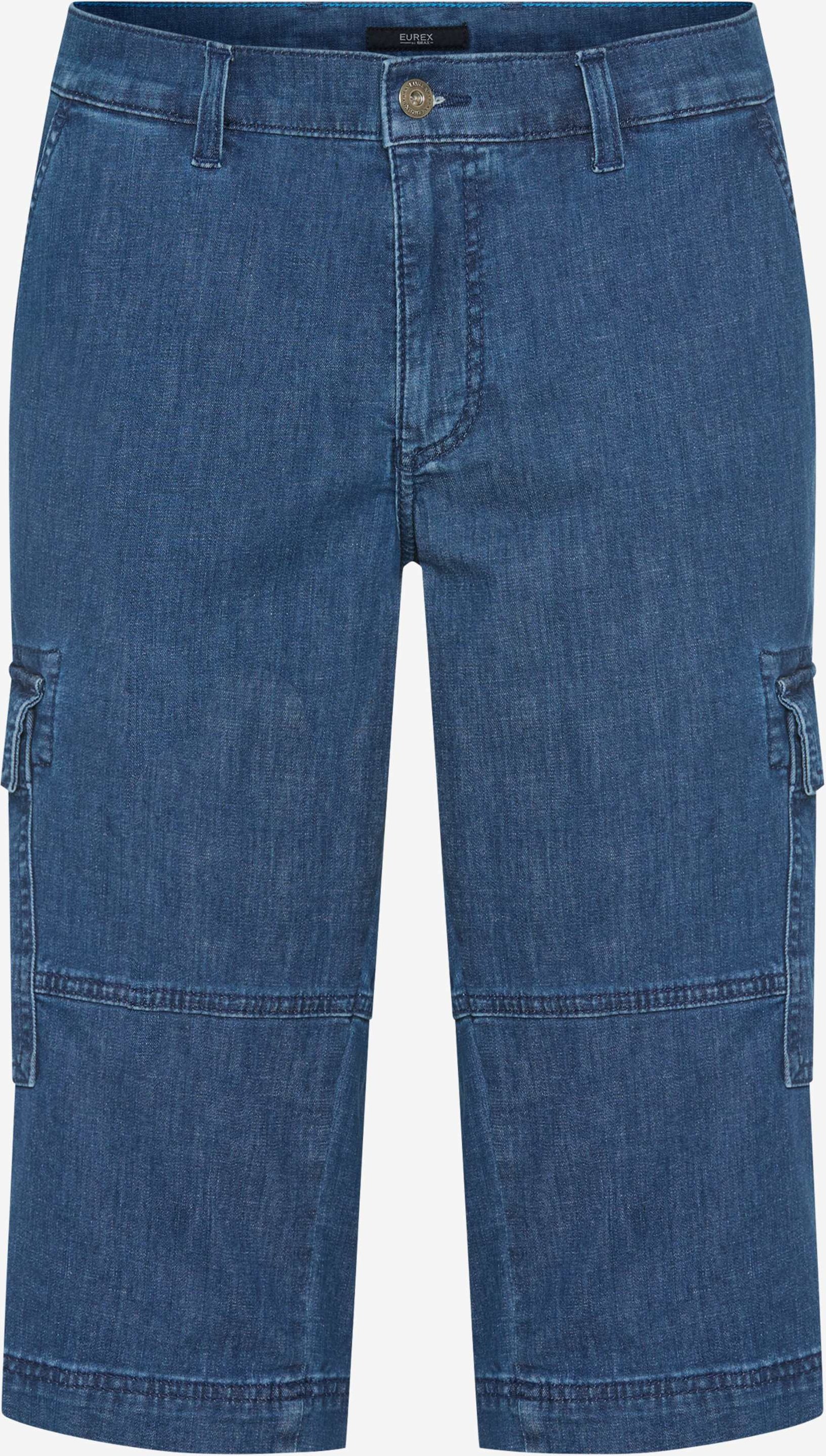 Eurex by Brax Herren Hose Style BILL MID BLUE, denim blau, Gr. 62