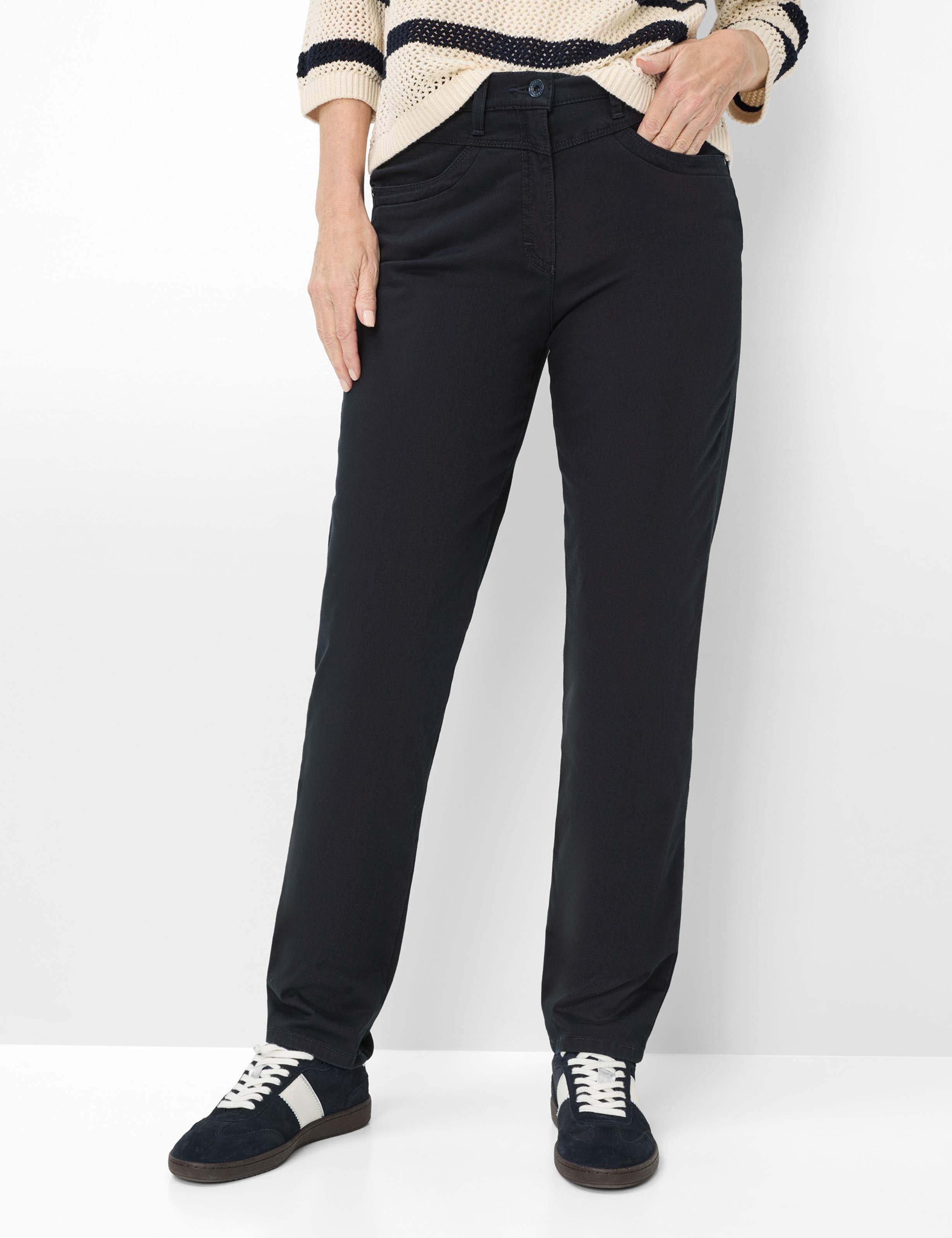 Raphaela by Brax Damen Five-Pocket-Hose Style CAREN NEW NAVY, dunkelblau, Gr. 36K