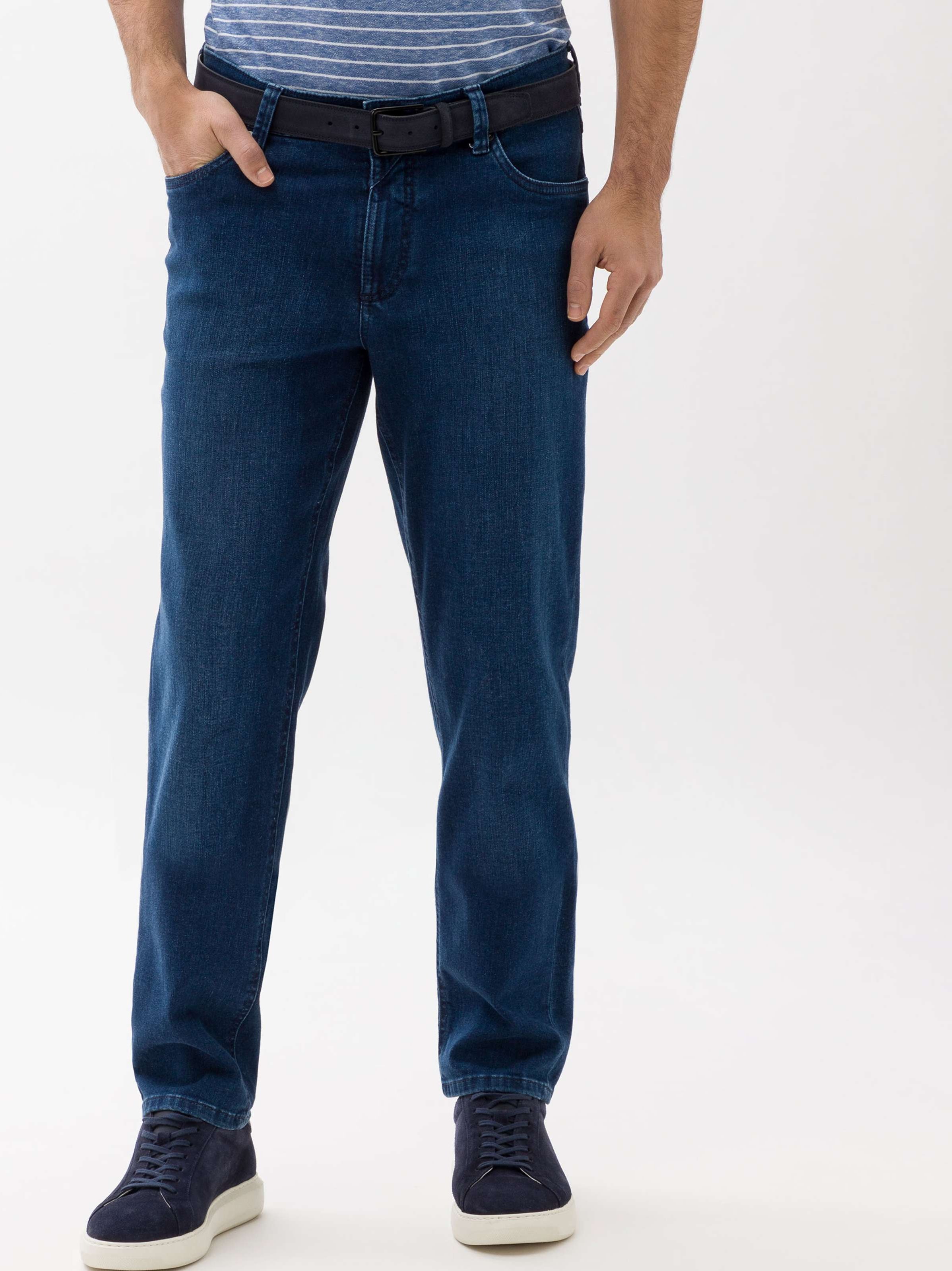 Thumbnail - Eurex by Brax Herren Five-Pocket-Hose Style LUKE BLUE STONE, denim blau, Gr. 30U
