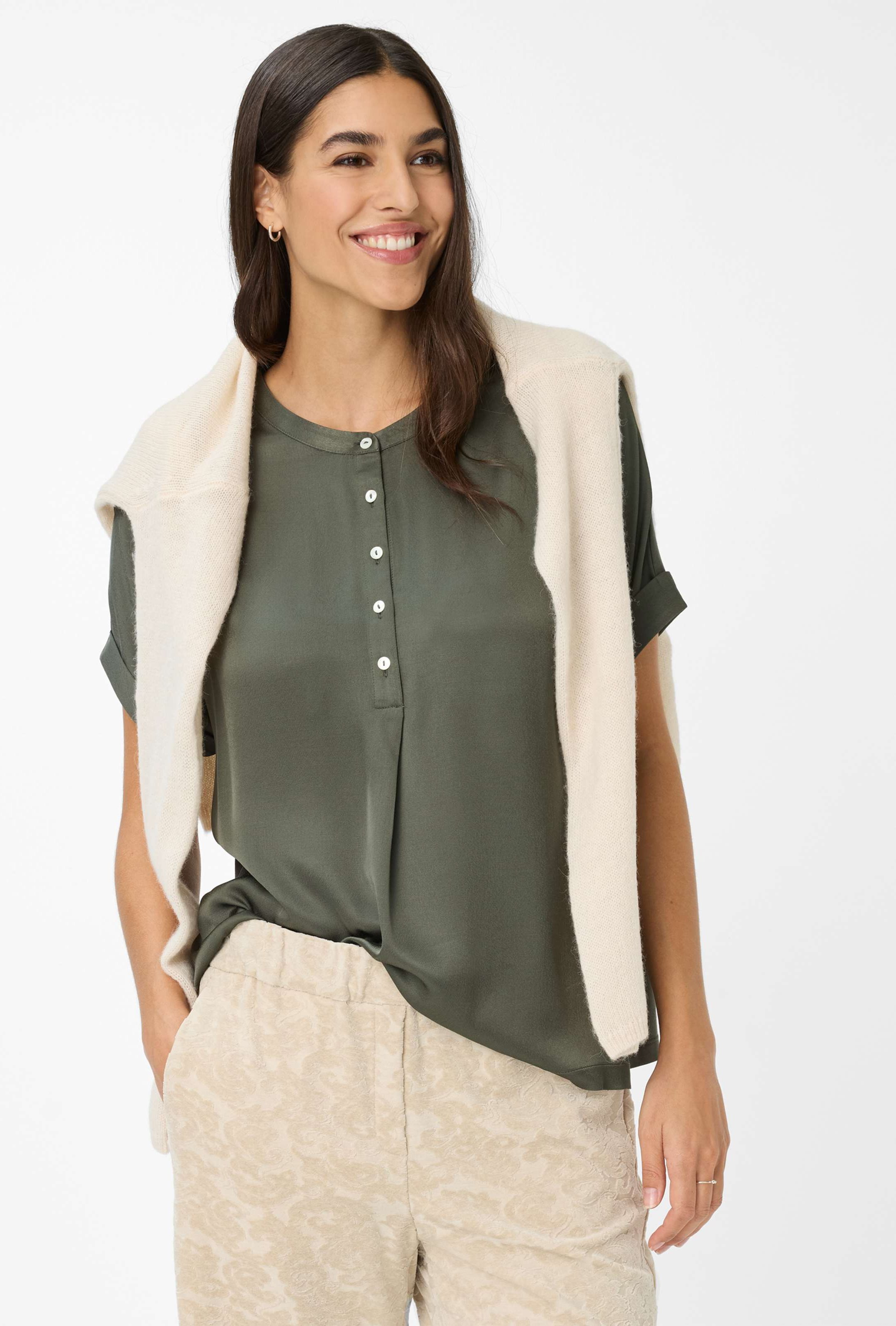 Thumbnail - Brax Damen Style CLAIRE S deep forest, dunkelgrün, Gr. 36