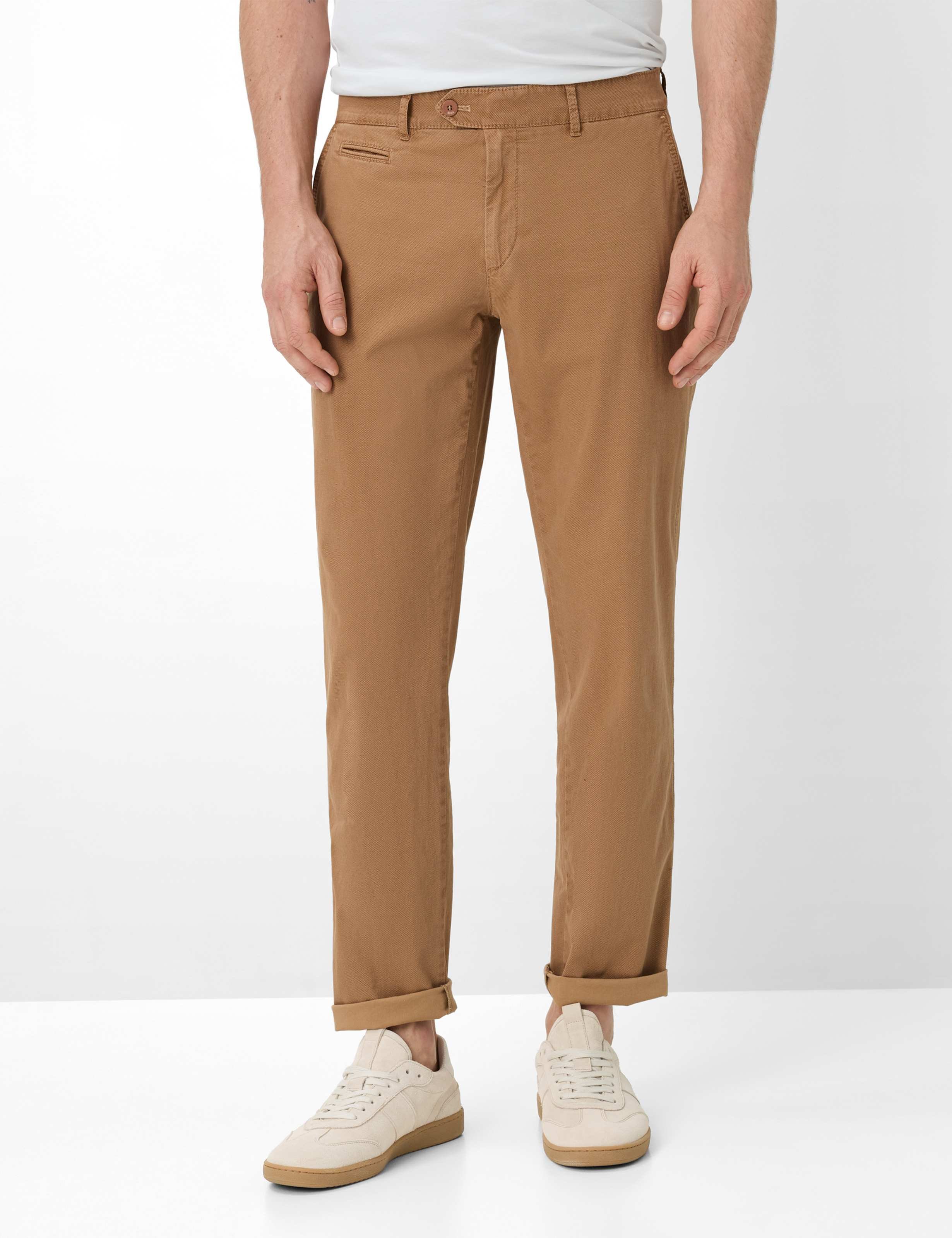 Brax Herren Chino Style EVEREST PEANUT, braun, Gr. 98