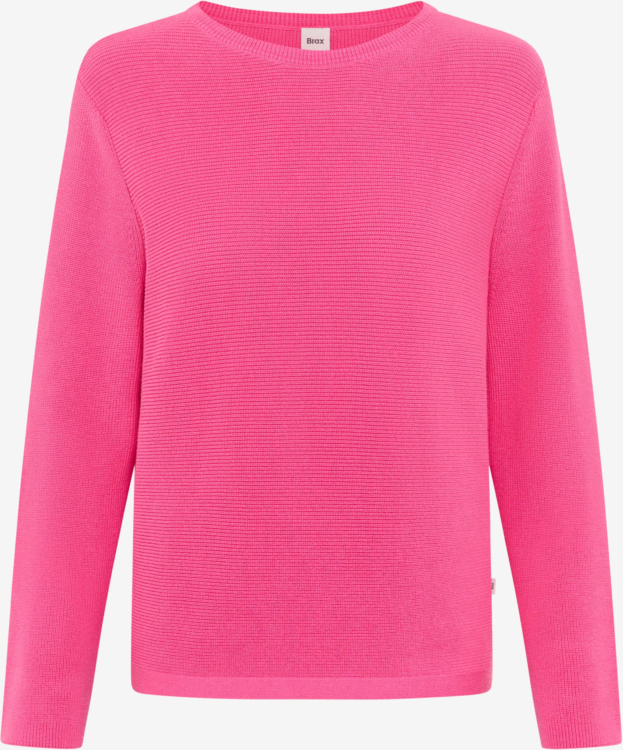 Brax Damen Strickpullover Style LESLEY raspberry sorbet, Rosa, Gr. 44