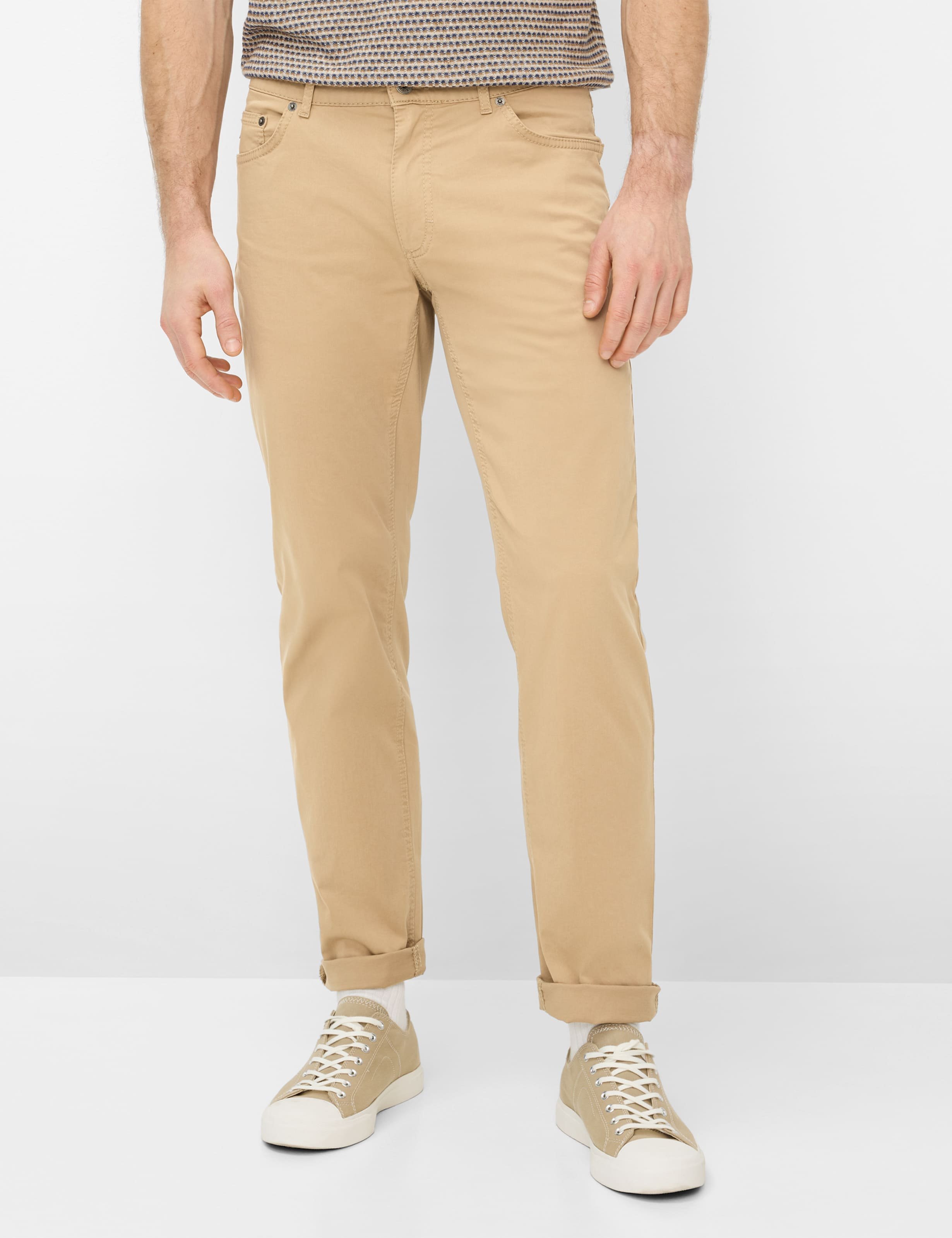 Brax Herren Five-Pocket-Hose Style COOPER CARAMEL, braun, Gr. 50/34