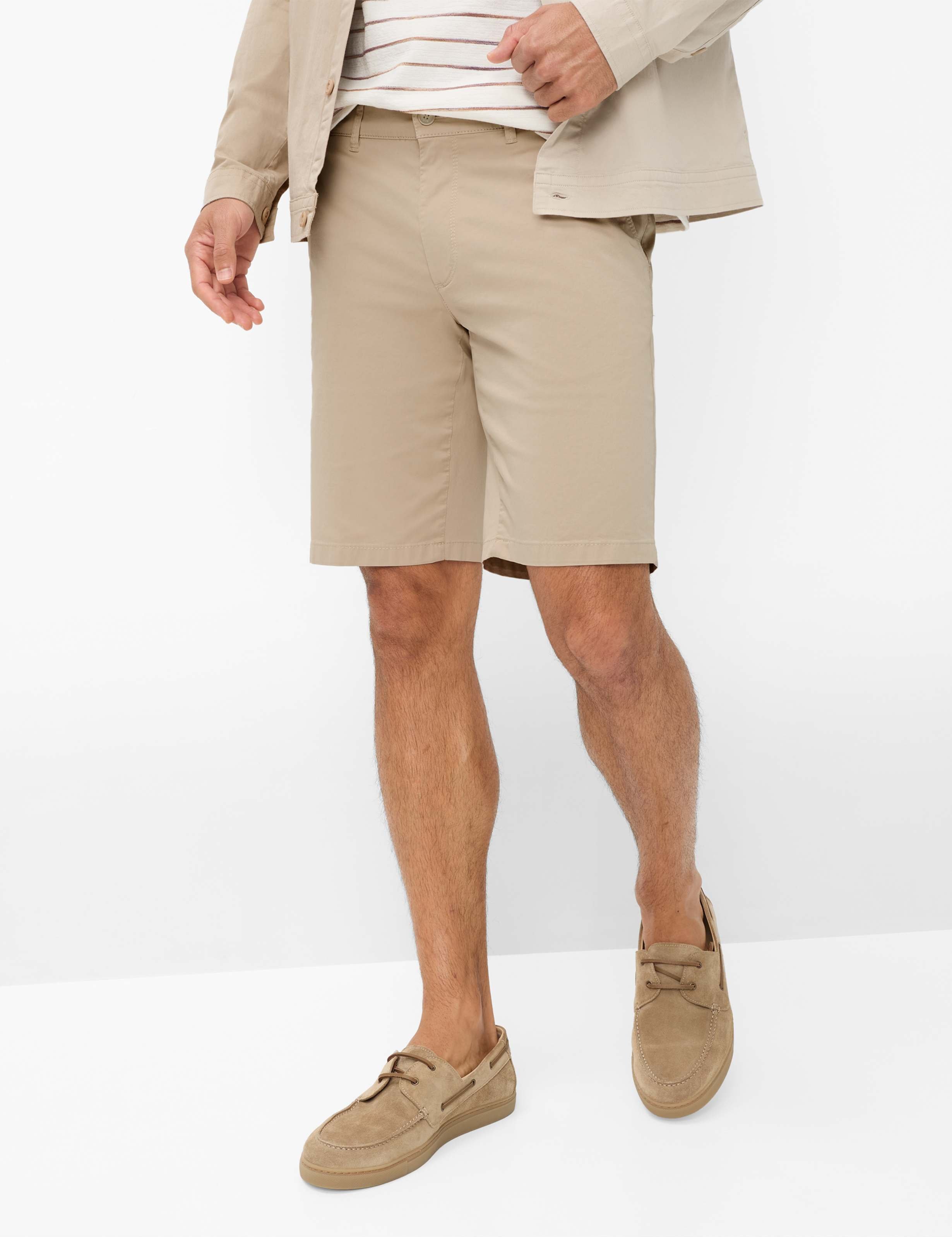 Brax Herren Bermuda Style BOZEN BEACH, Beige, Gr. 42