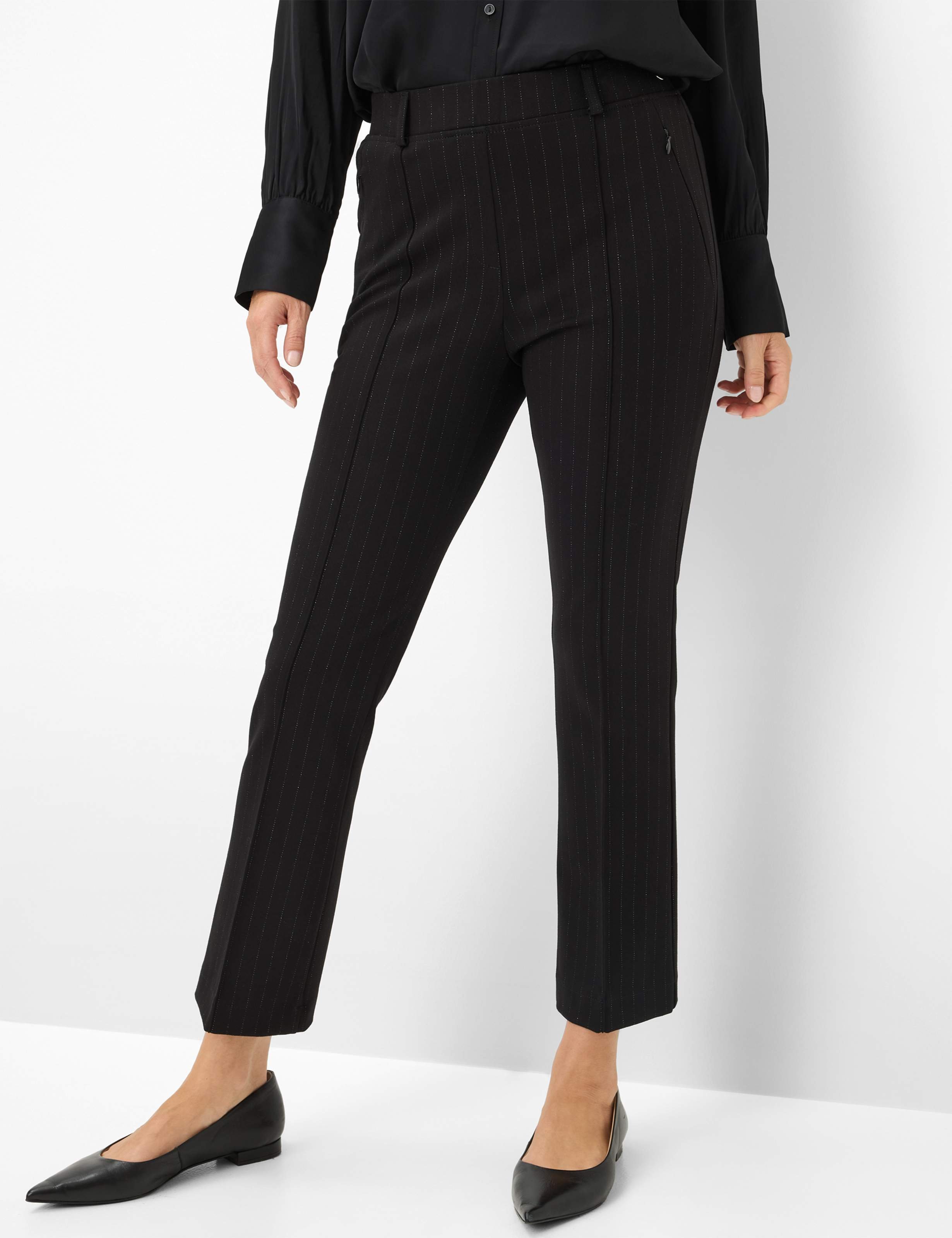 Thumbnail - Raphaela by Brax Damen Schlupfhose Style LILLYTH KICK BLACK, schwarz, Gr. 48