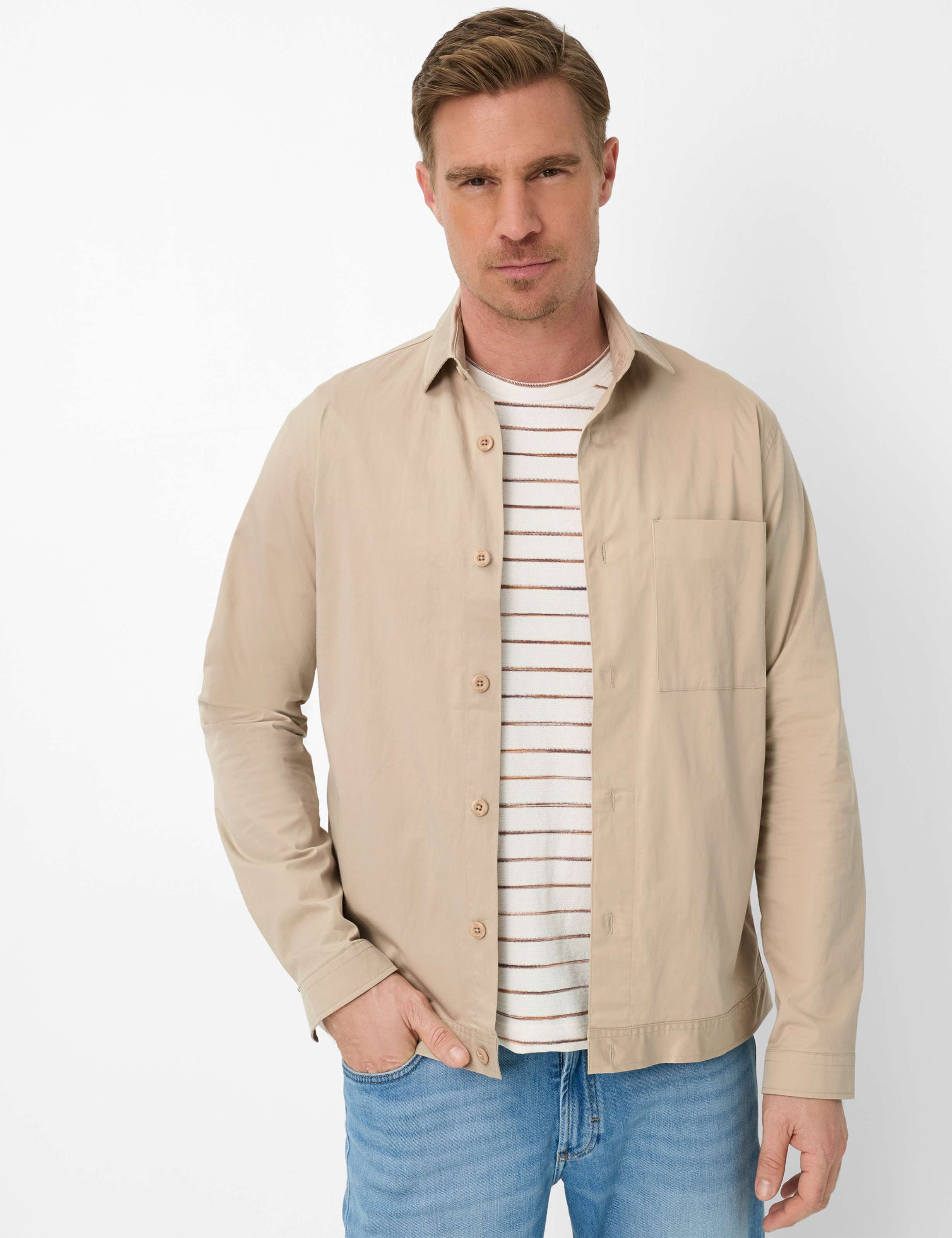 Brax Herren Style KAY sand, Beige, Gr. XXL