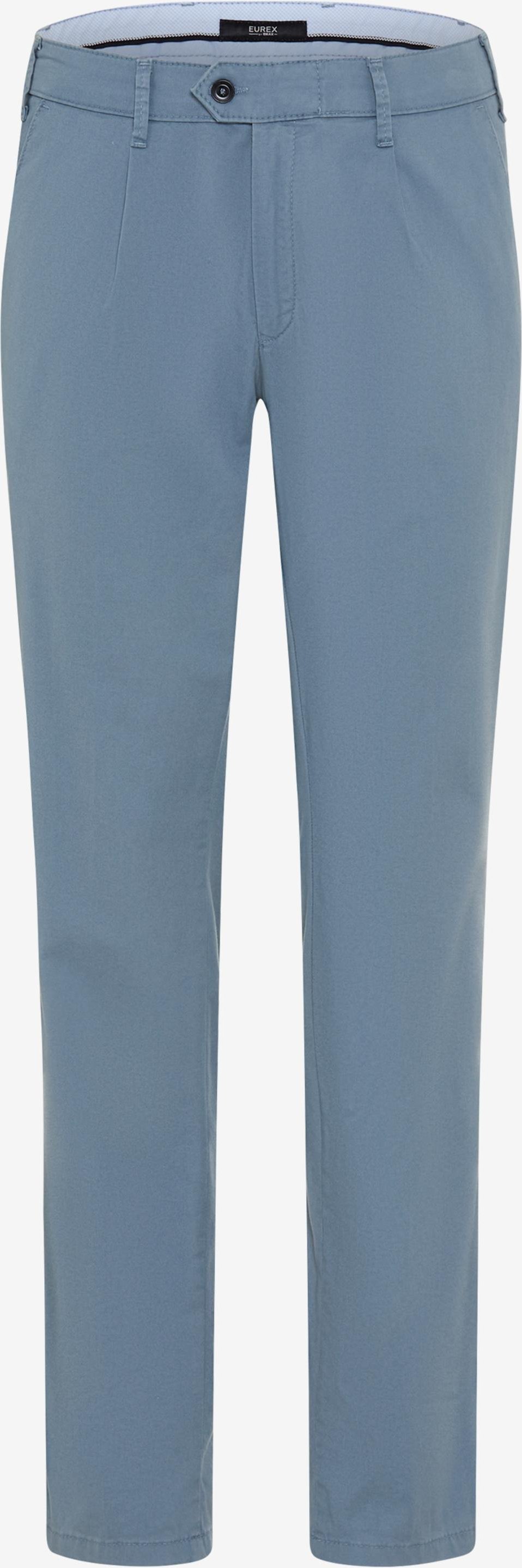 Eurex by Brax Herren Bundfaltenhose Style LUIS BLUE, Blau, Gr. 56