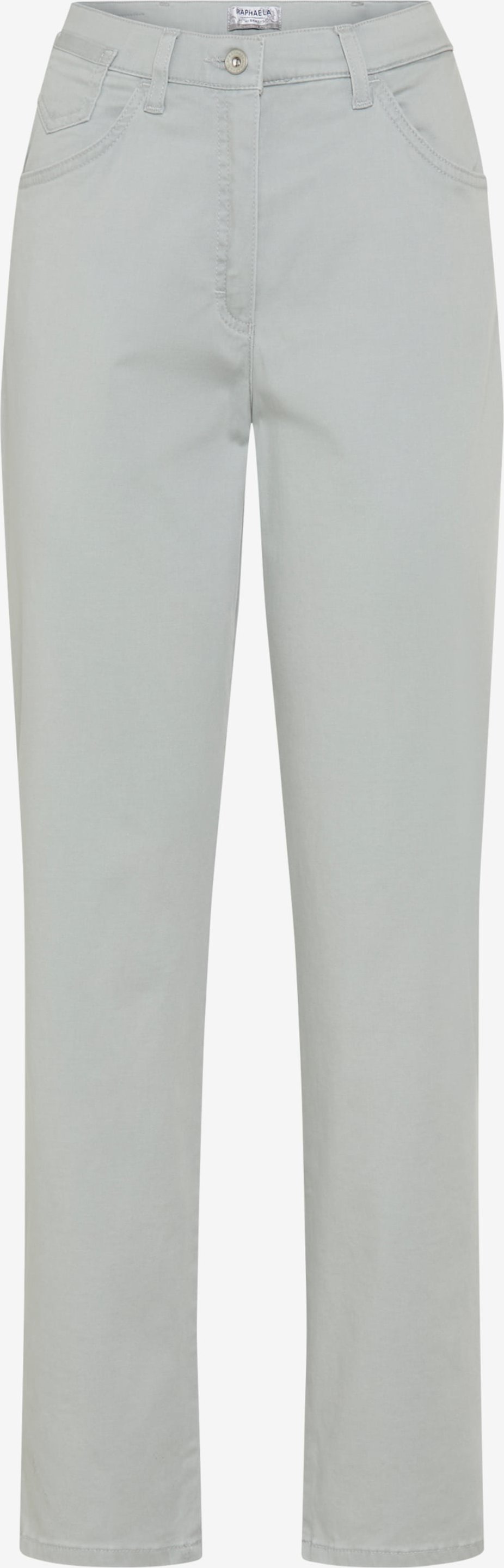 Raphaela by Brax Damen Five-Pocket-Hose Style CORRY SMOKE, grau, Gr. 52