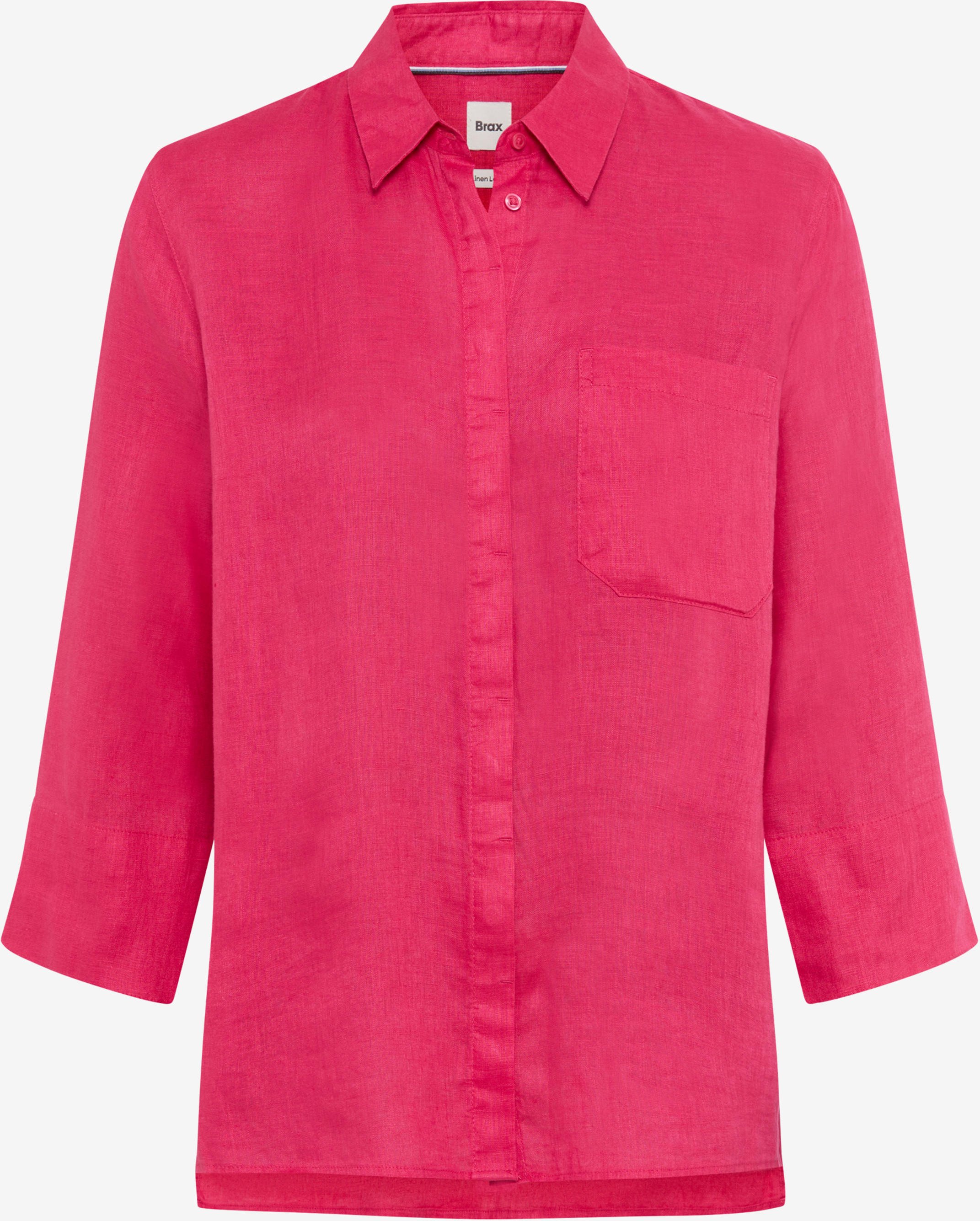 Brax Damen Hemd Style VICKI raspberry sorbet, Rosa, Gr. 44