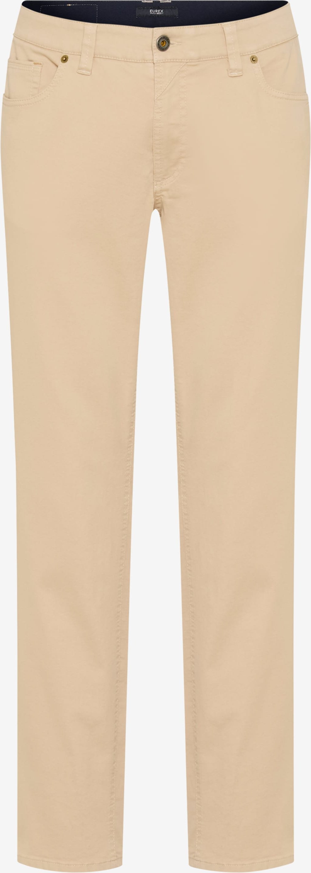 Eurex by Brax Herren Five-Pocket-Hose Style LUKE BEIGE, Beige, Gr. 25