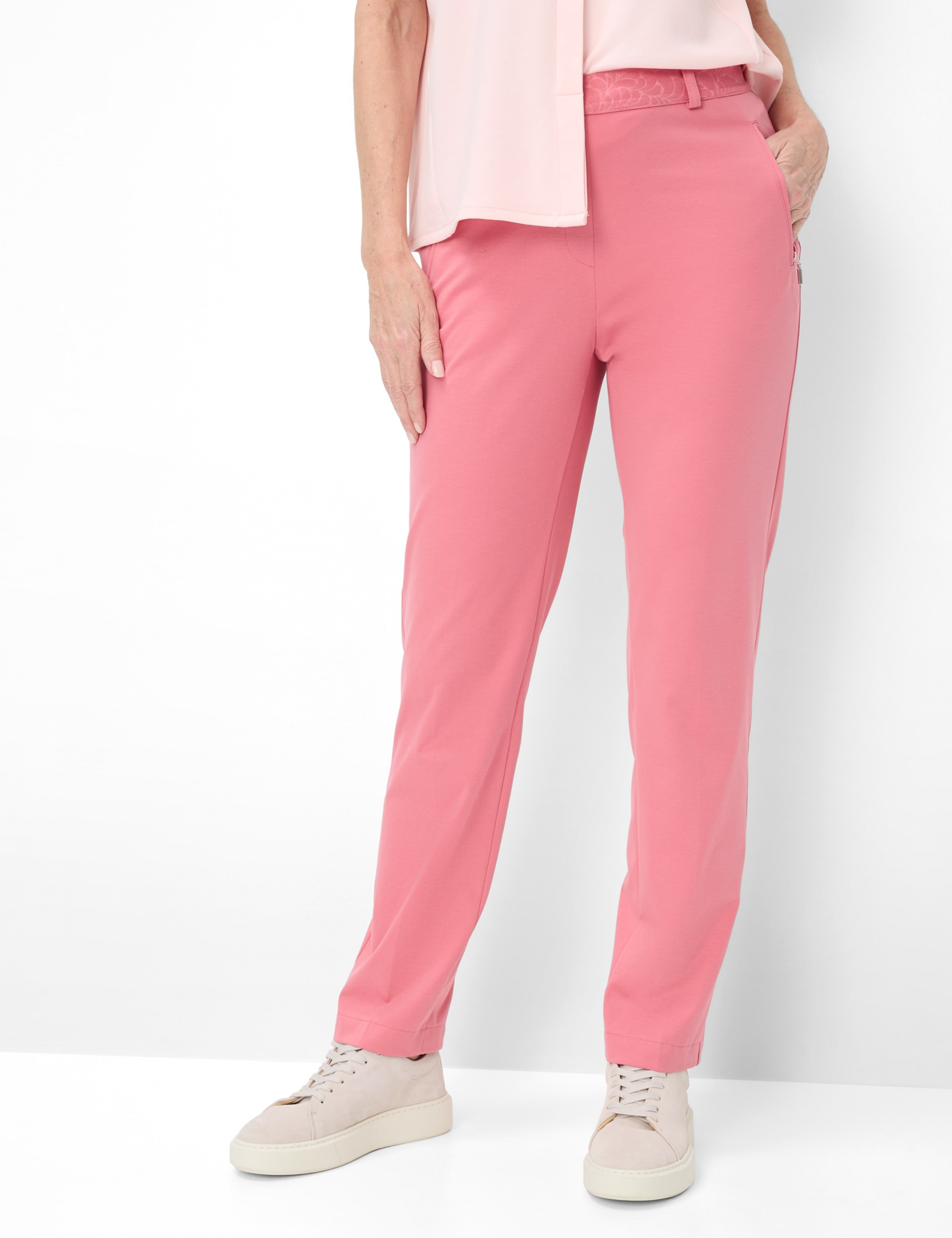 Raphaela by Brax Damen Schlupfhose Style CILLY CHERRY BLOSSOM, hellrot, Gr. 44K