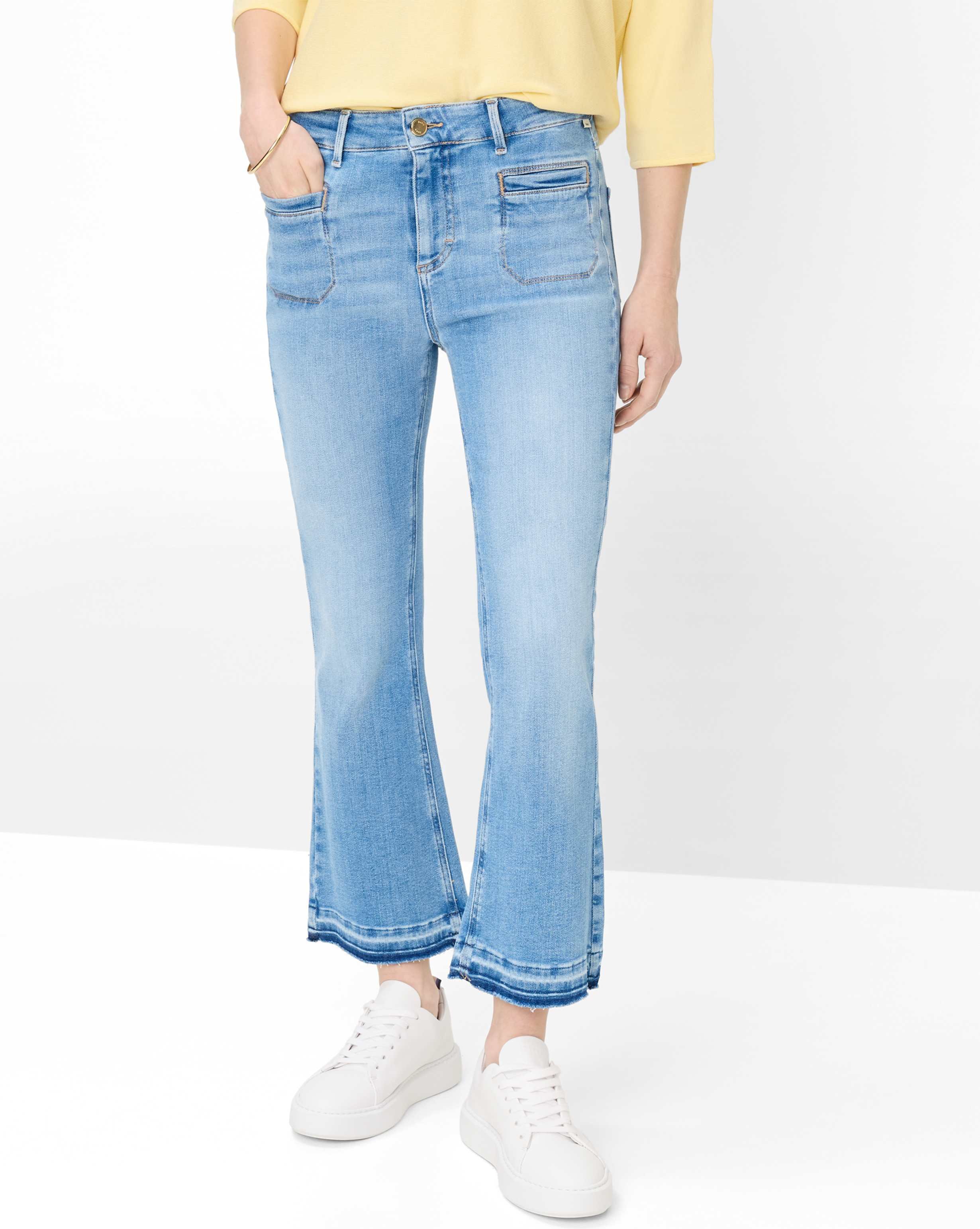 Brax Damen Boot Style ANA S USED LIGHT BLUE, denim hellblau, Gr. 36K