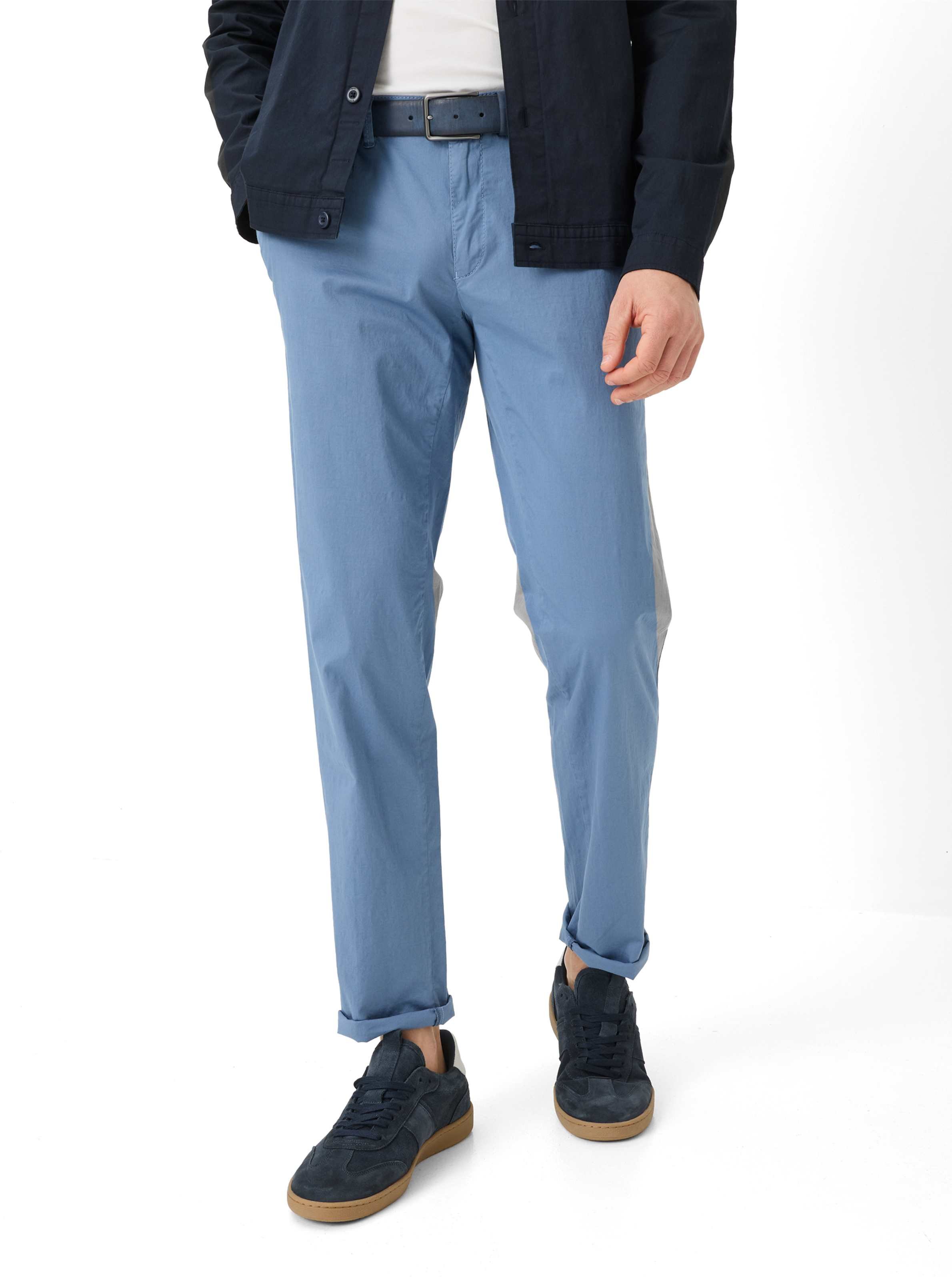 Brax Herren Chino Style FABIO RIVIERA, Blau, Gr. 33/30