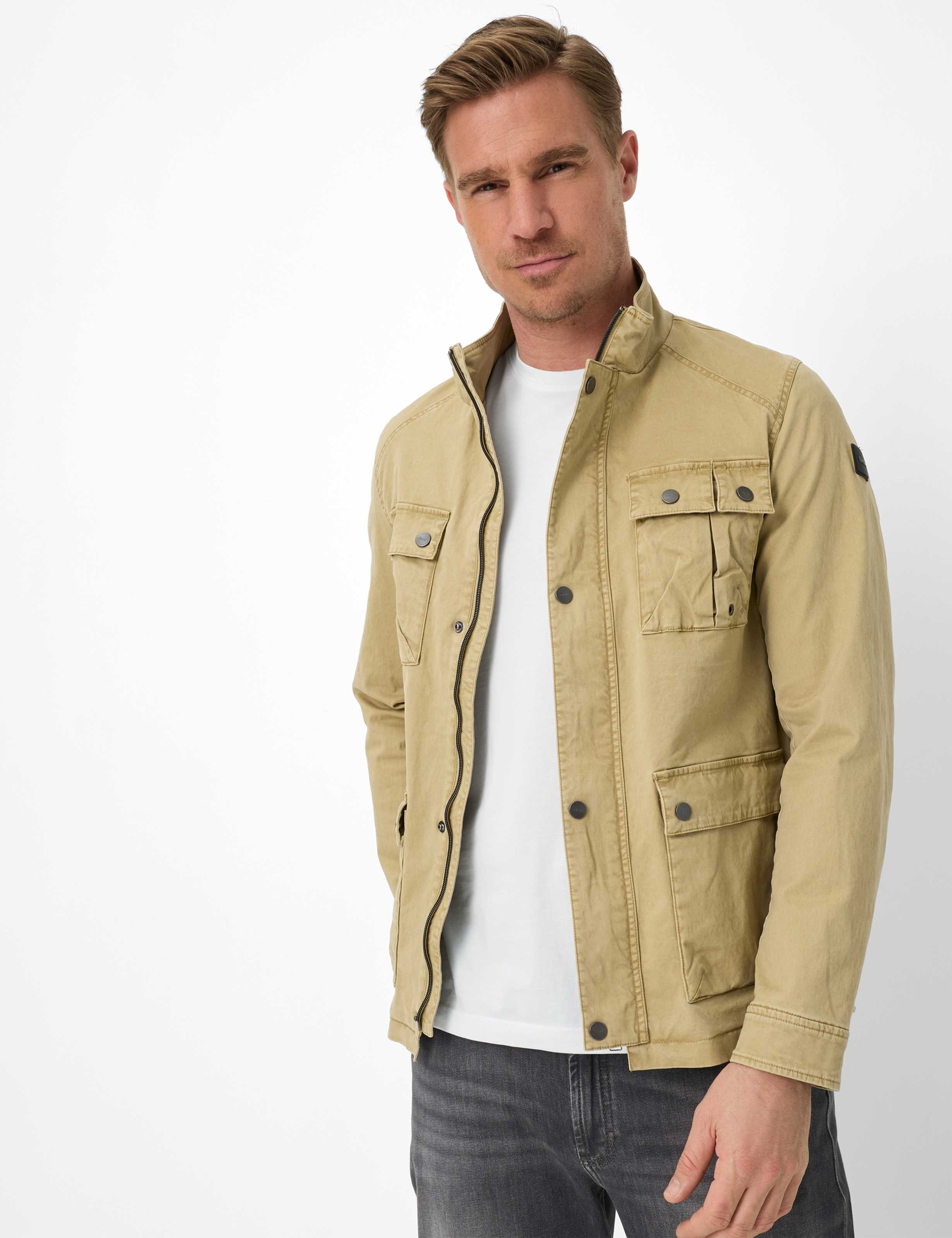 Brax Herren Jacke Style AZUR sand, hellbraun, Gr. XL