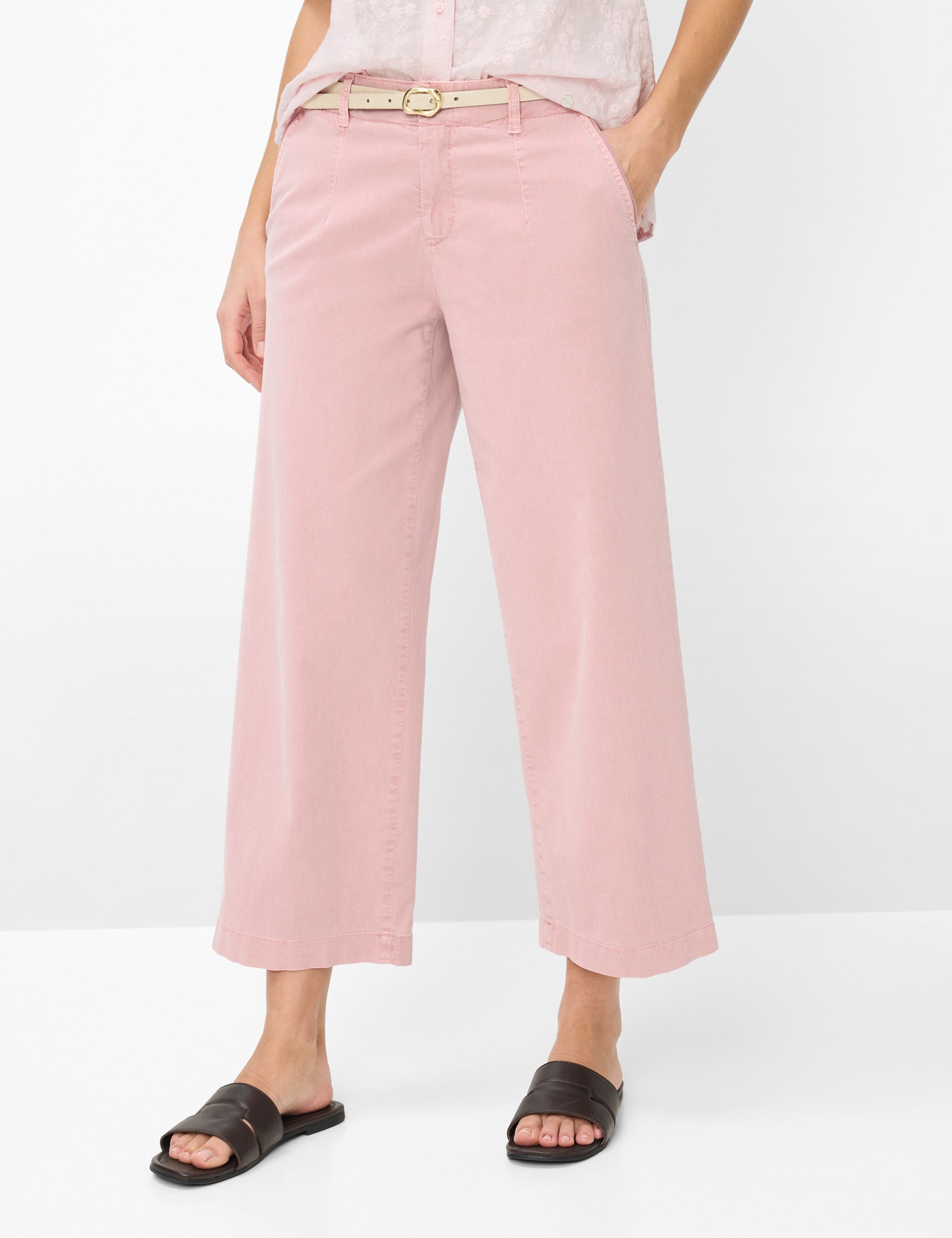 Brax Damen Culotte Style MAINE S DUSTY ROSE, Rosa, Gr. 38L