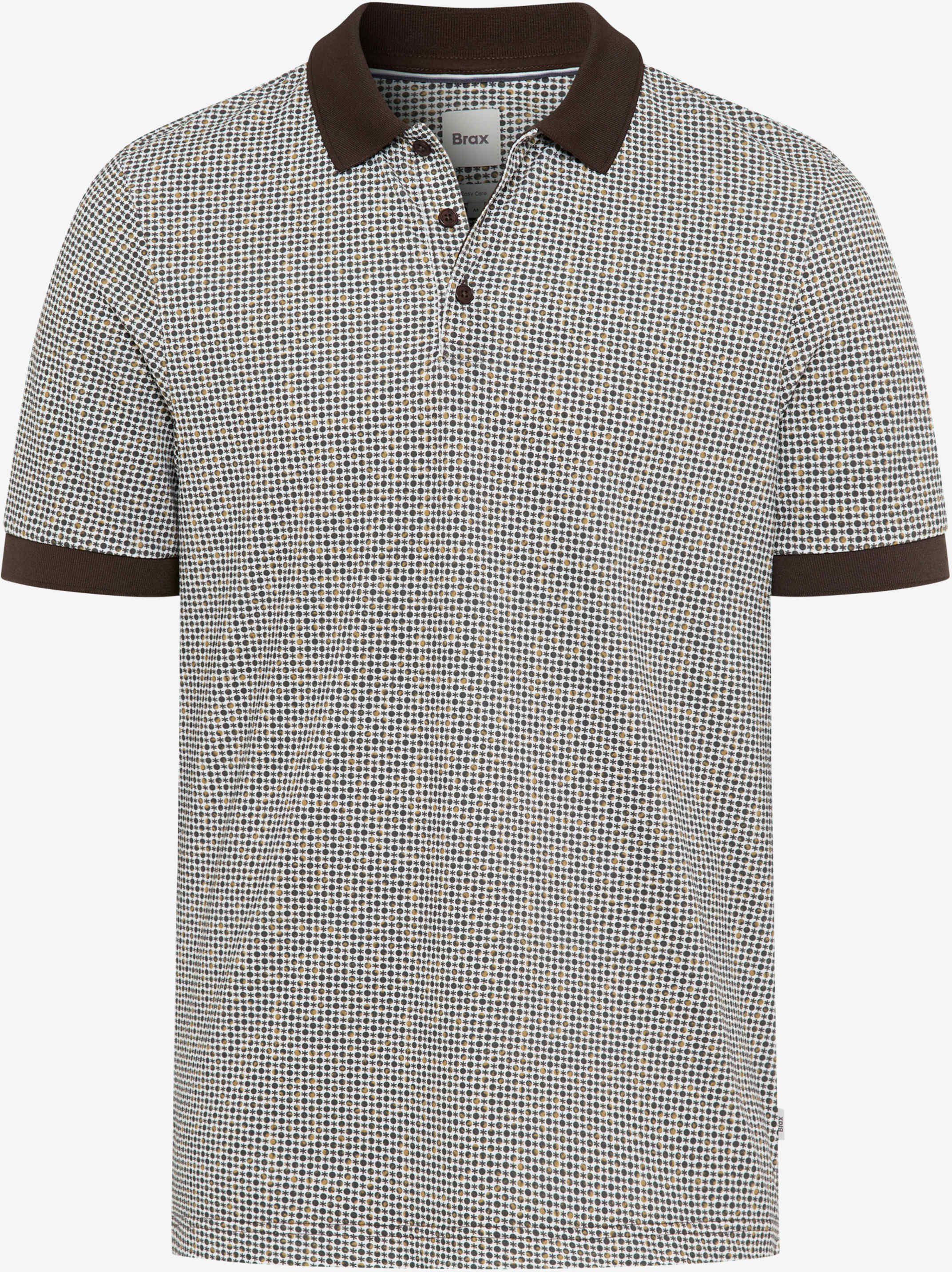 Brax Herren Polo Style PERRY chocolate, dunkelbraun, Gr. XXXL