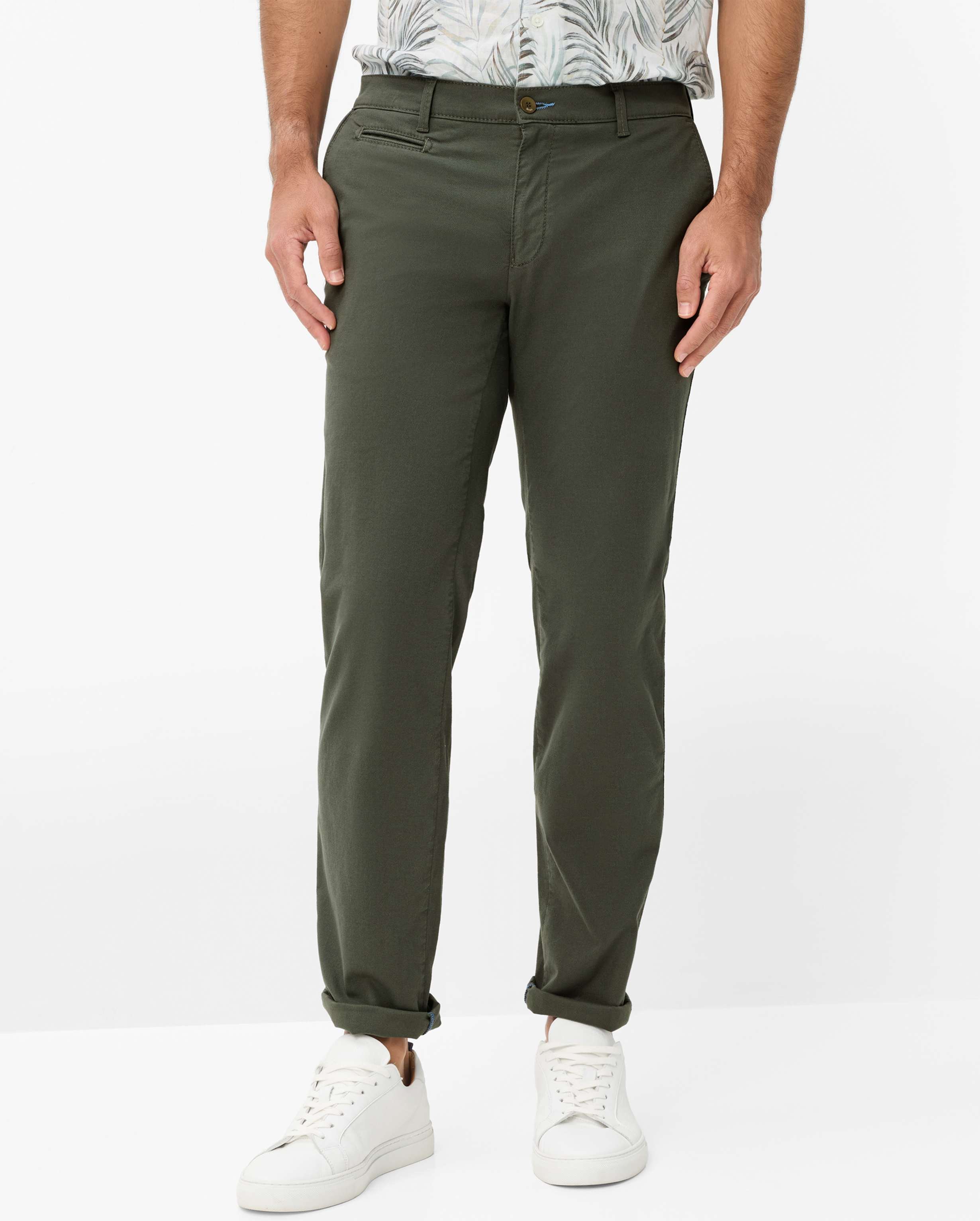Brax Herren Chino Style FABIO IN OLIVE Grün Oliv, grün - oliv, Gr. 31/32
