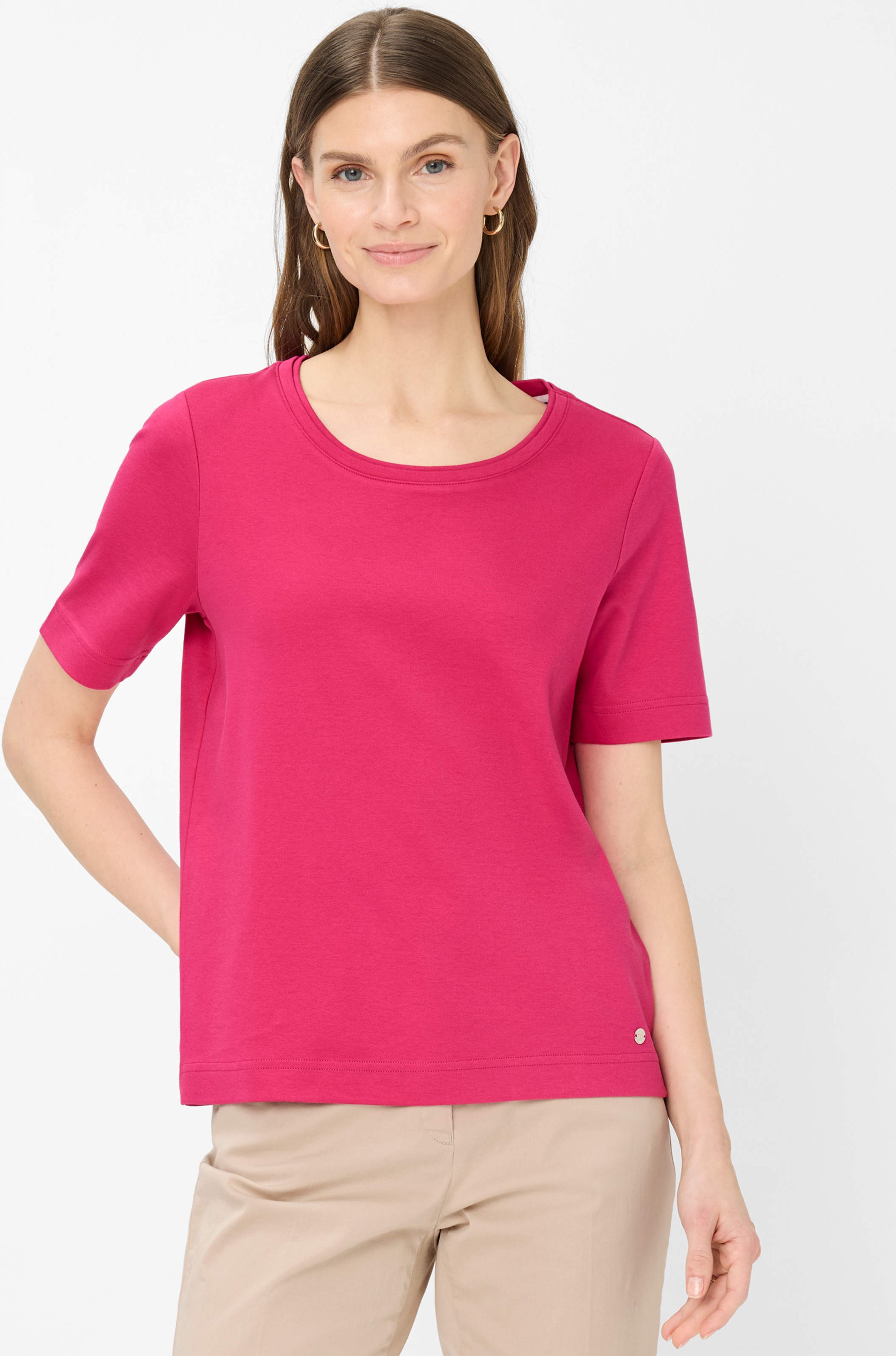 Thumbnail - Brax Damen Shirt Style CIRA S raspberry sorbet, Rosa, Gr. 40
