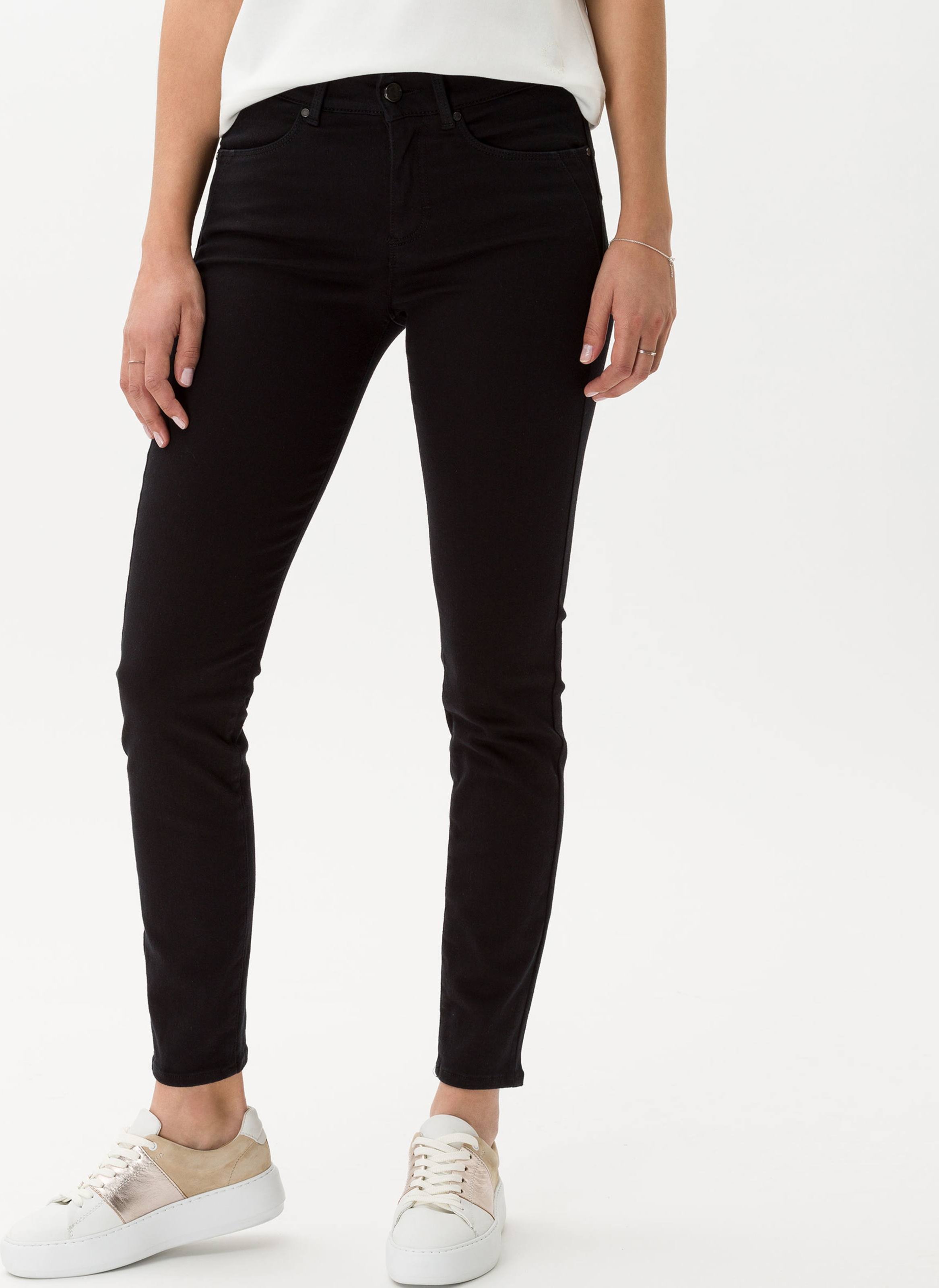 Thumbnail - Brax Damen Röhrenjeans Style ANA CLEAN PERMA BLACK, denim perma schwarz, Gr. 34