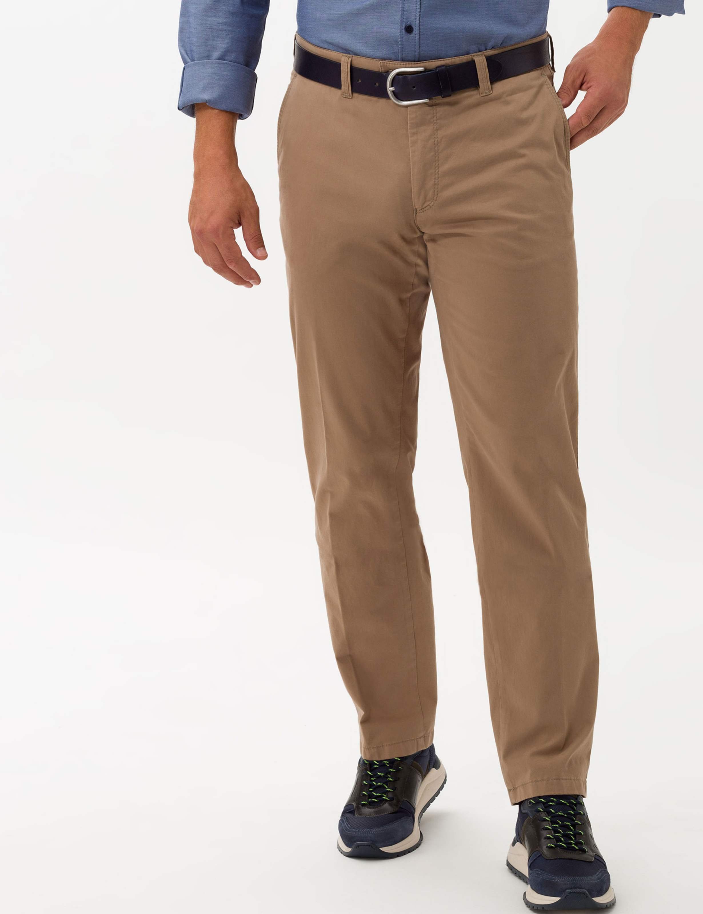 Thumbnail - Eurex by Brax Herren Flatfronthose Style JIM BEIGE, hellbraun, Gr. 265U
