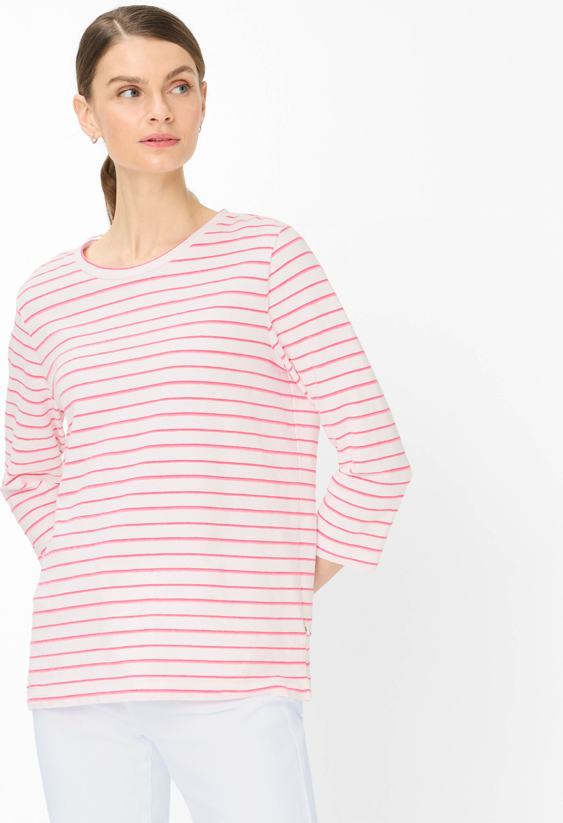 Brax Damen Shirt Style BONNIE raspberry sorbet, Rosa, Gr. 38