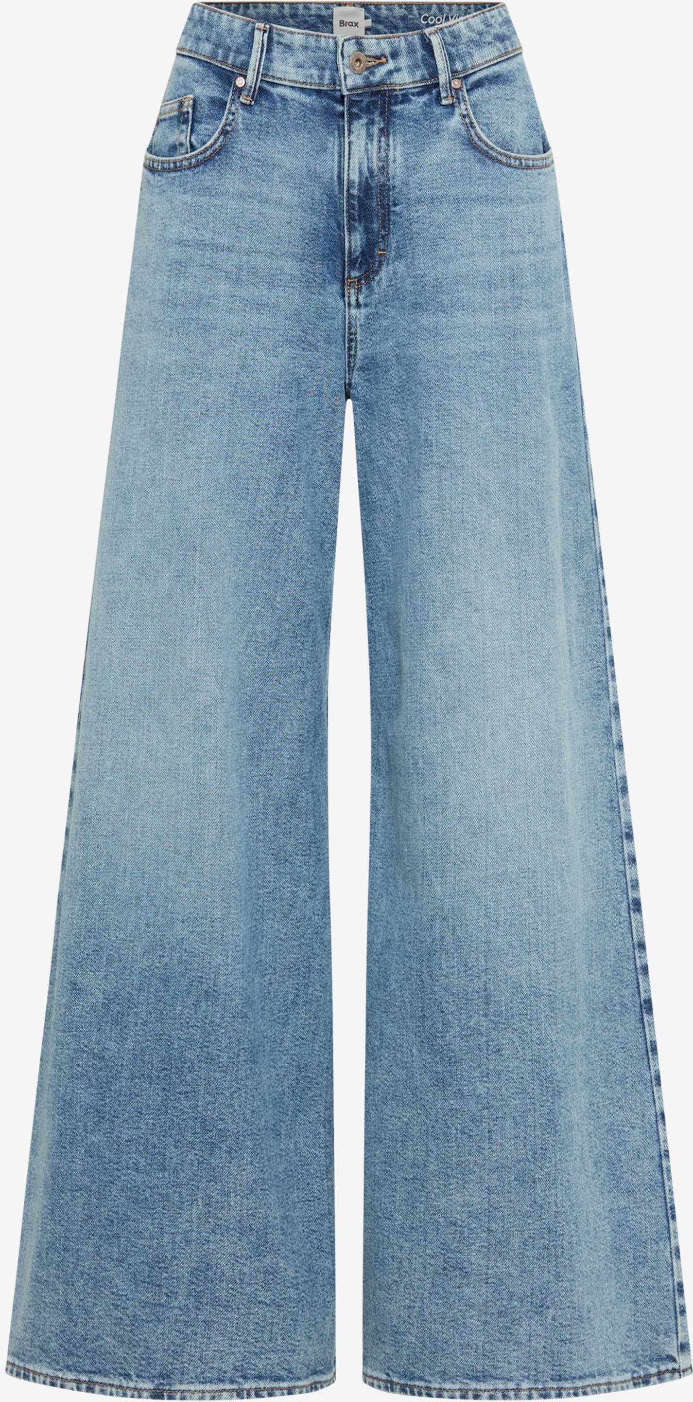 Brax Damen Five-Pocket-Hose Style MARCH USED BLEACHED BLUE, denim hellblau, Gr. 36K