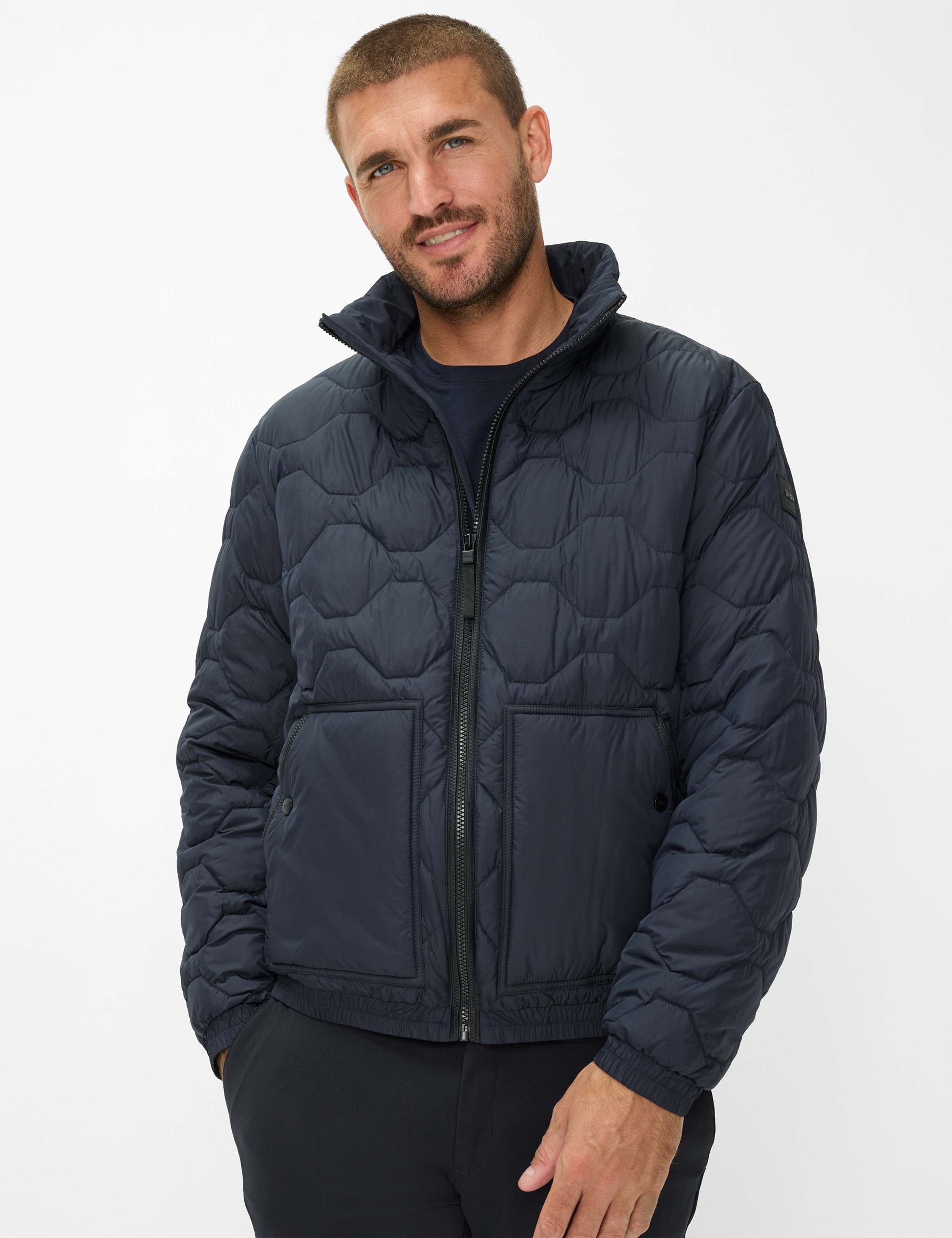 Thumbnail - Brax Herren Blouson Style COMO navy, dunkelblau, Gr. XXXL