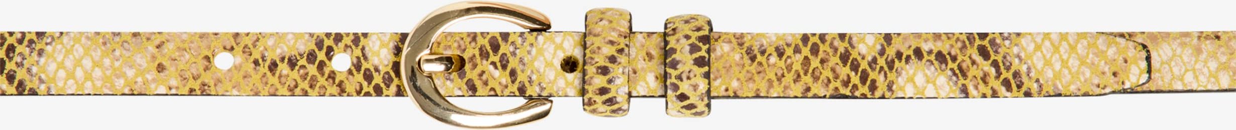 Brax Damen Gürtel Style DAMENGÜRTEL yellow, hellgelb, Gr. 115