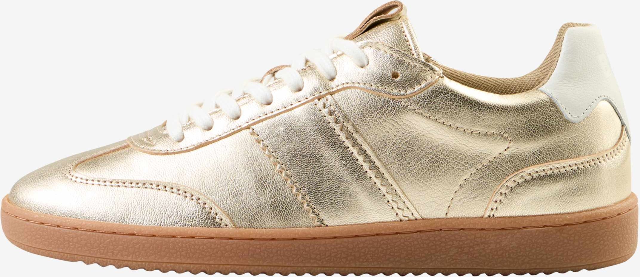 Brax Damen Sneaker Style MENINA platinum, Gold, Gr. 36