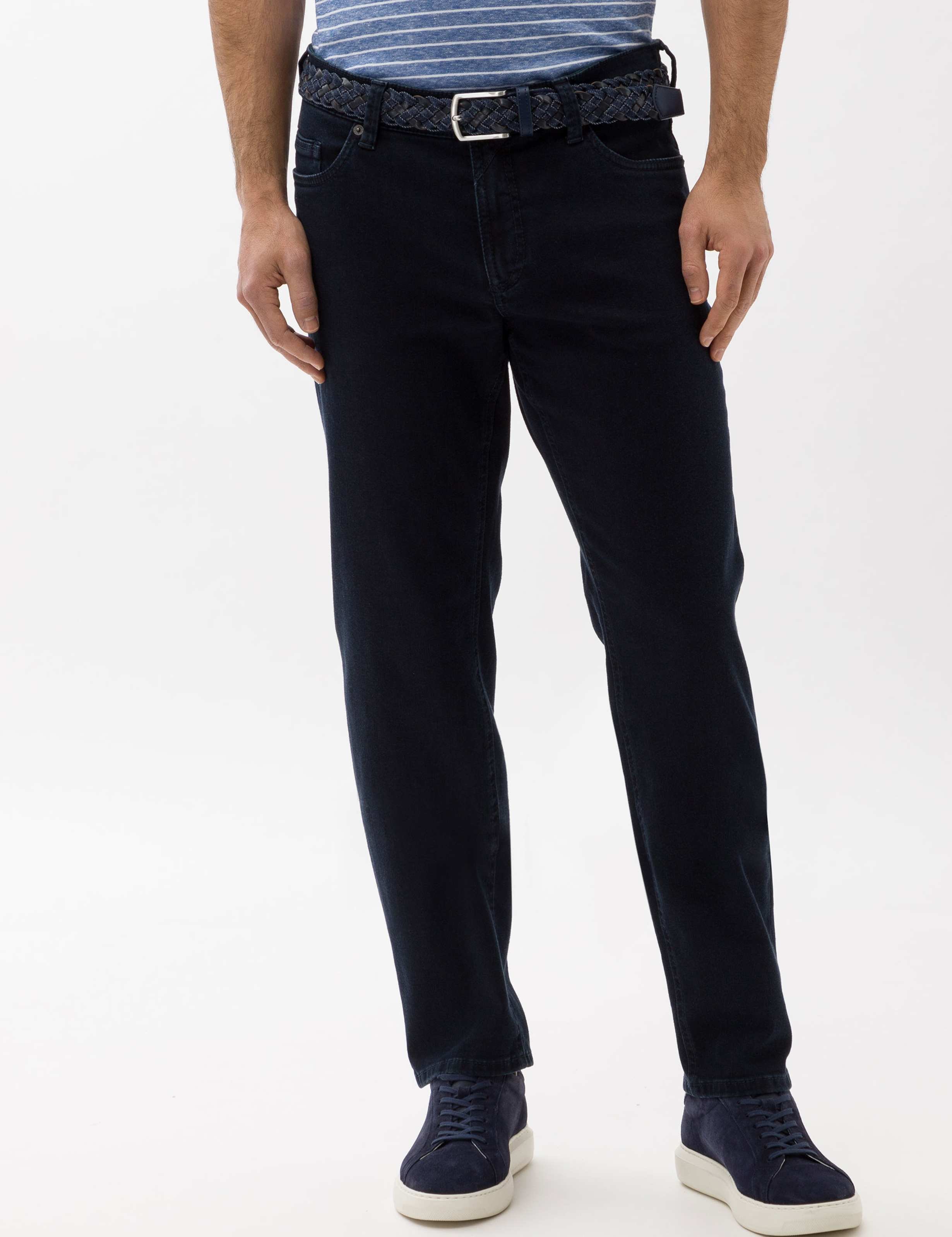 Thumbnail - Eurex by Brax Herren Five-Pocket-Hose Style LUKE BLUE BLACK, denim dunkelblau, Gr. 31U
