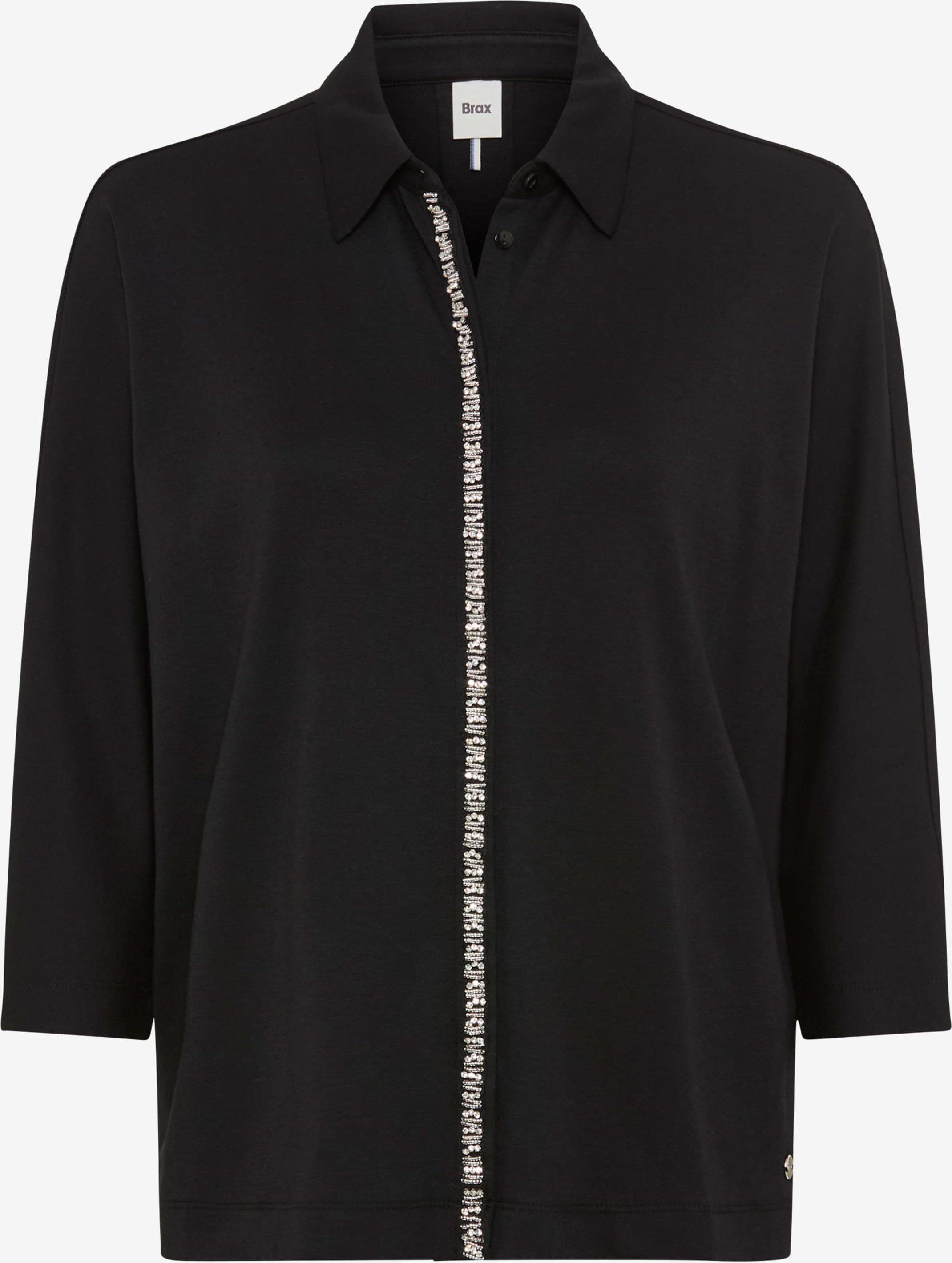Brax Damen Shirt Style CELIA M black, schwarz, Gr. 44
