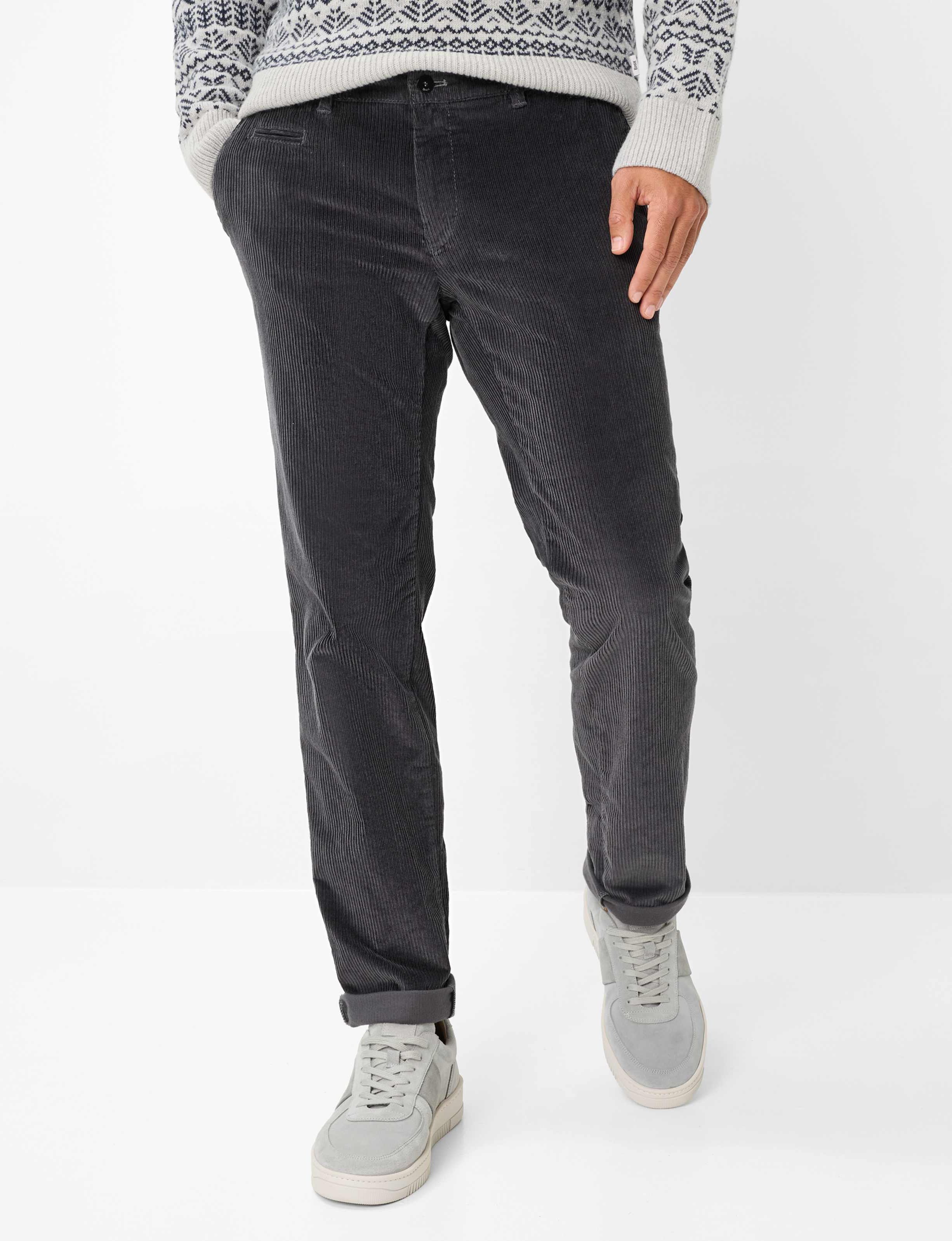Brax Herren Chino Style FABIO ELEFANT, dunkelgrau, Gr. 32/30