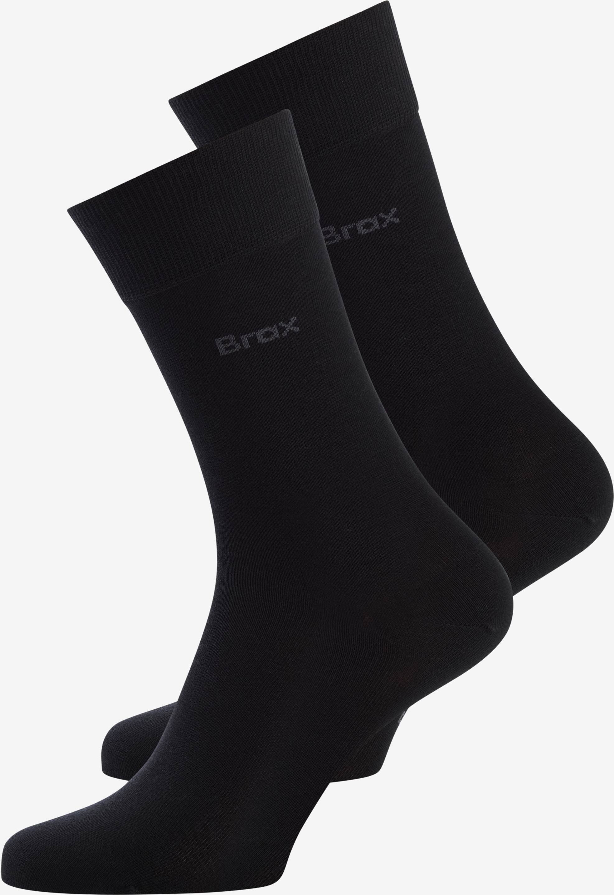 Thumbnail - Brax Herren Socken Style 2ER HERRENSOCKEN black, schwarz, Gr. 39-42