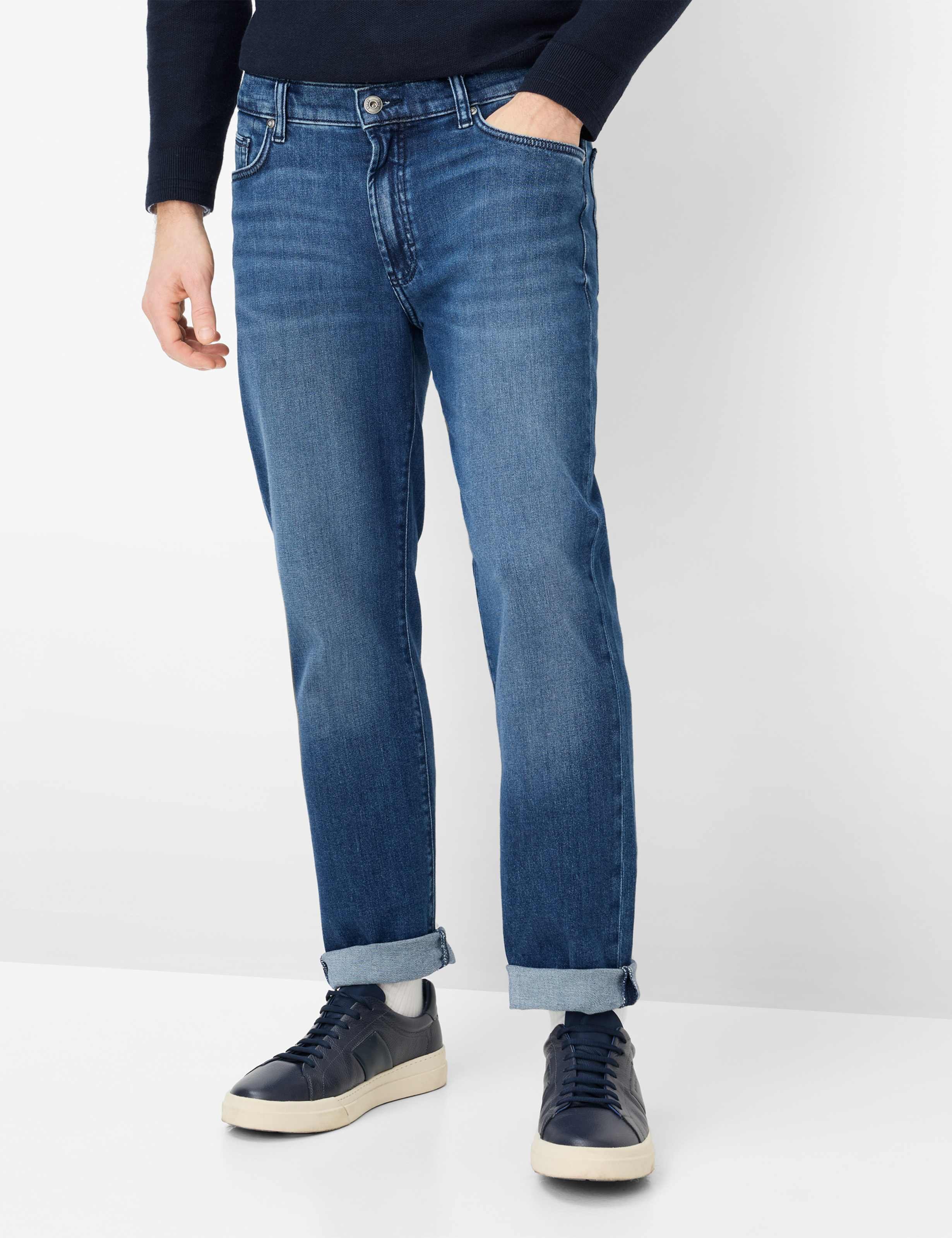 Brax Herren Five-Pocket-Hose Style CLINT BROKEN BLUE USED, Blau, Gr. 36/36