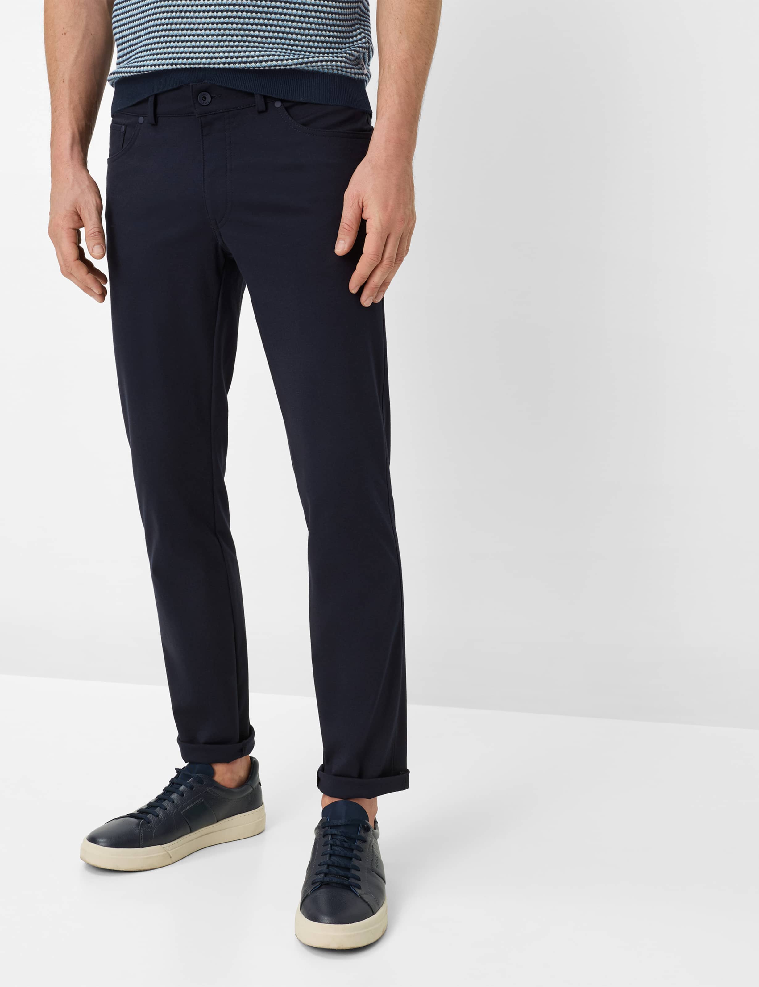 Brax Herren Five-Pocket-Hose Style CHUCK NAVY, dunkelblau, Gr. 30/32