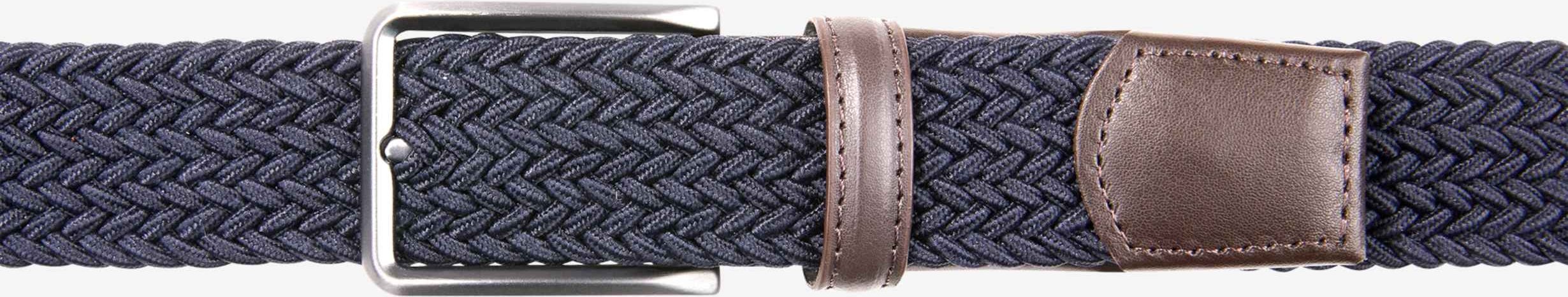 Brax Herren Flechtgürtel Style HERRENGÜRTEL navy, dunkelblau, Gr. 105