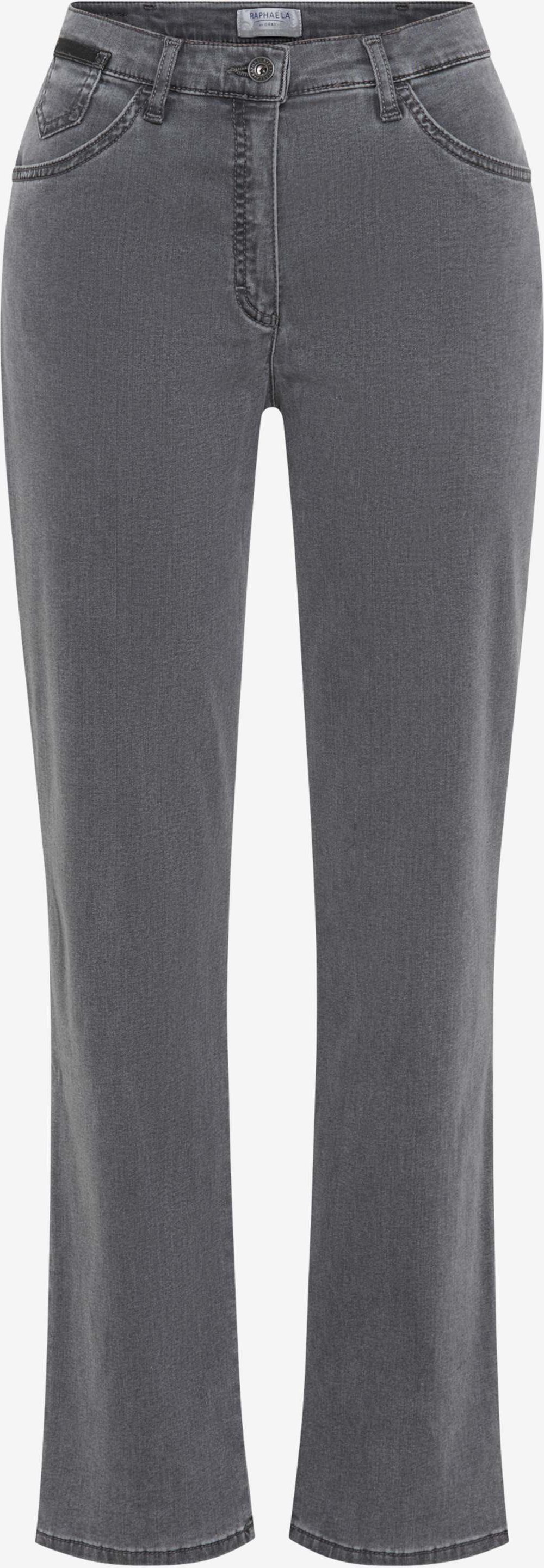 Raphaela by Brax Damen Five-Pocket-Hose Style CORRY GREY, grau, Gr. 42K