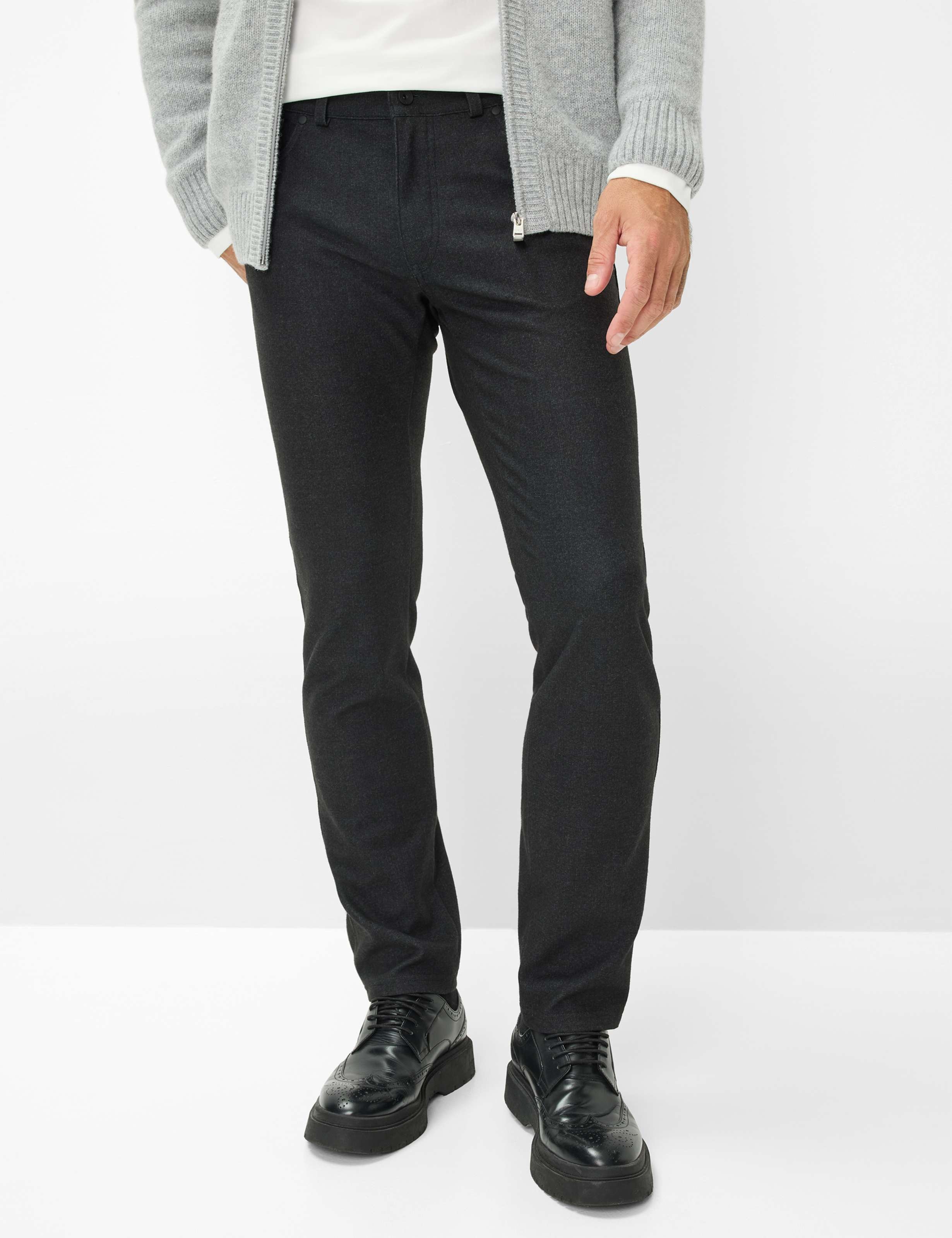 Thumbnail - Brax Herren Five-Pocket-Hose Style CHUCK ANTHRA Dunkelgrau Anthrazit, dunkelgrau - anthrazit, Gr. 42/36