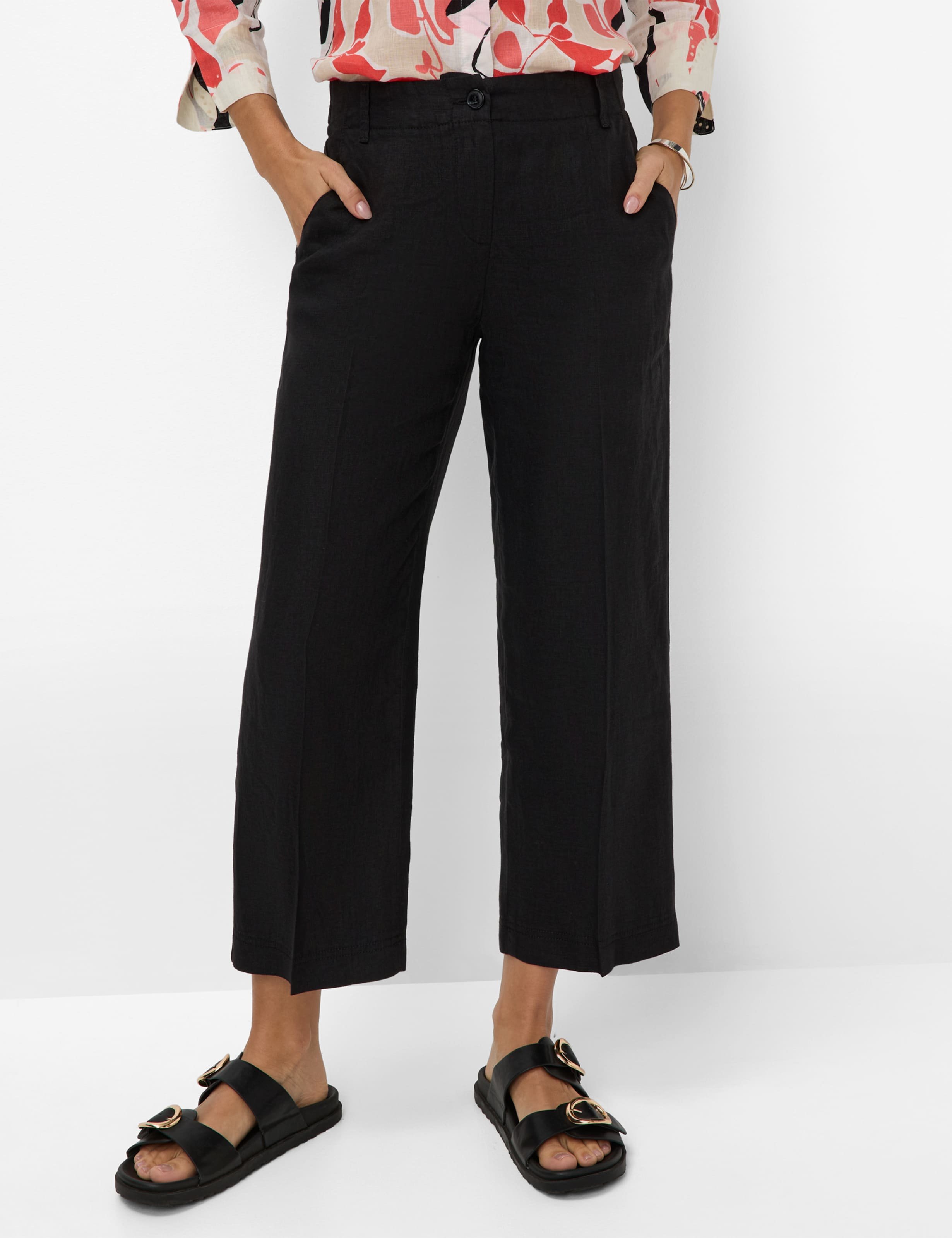 Thumbnail - Brax Damen Culotte Style MAINE S BLACK, schwarz, Gr. 46