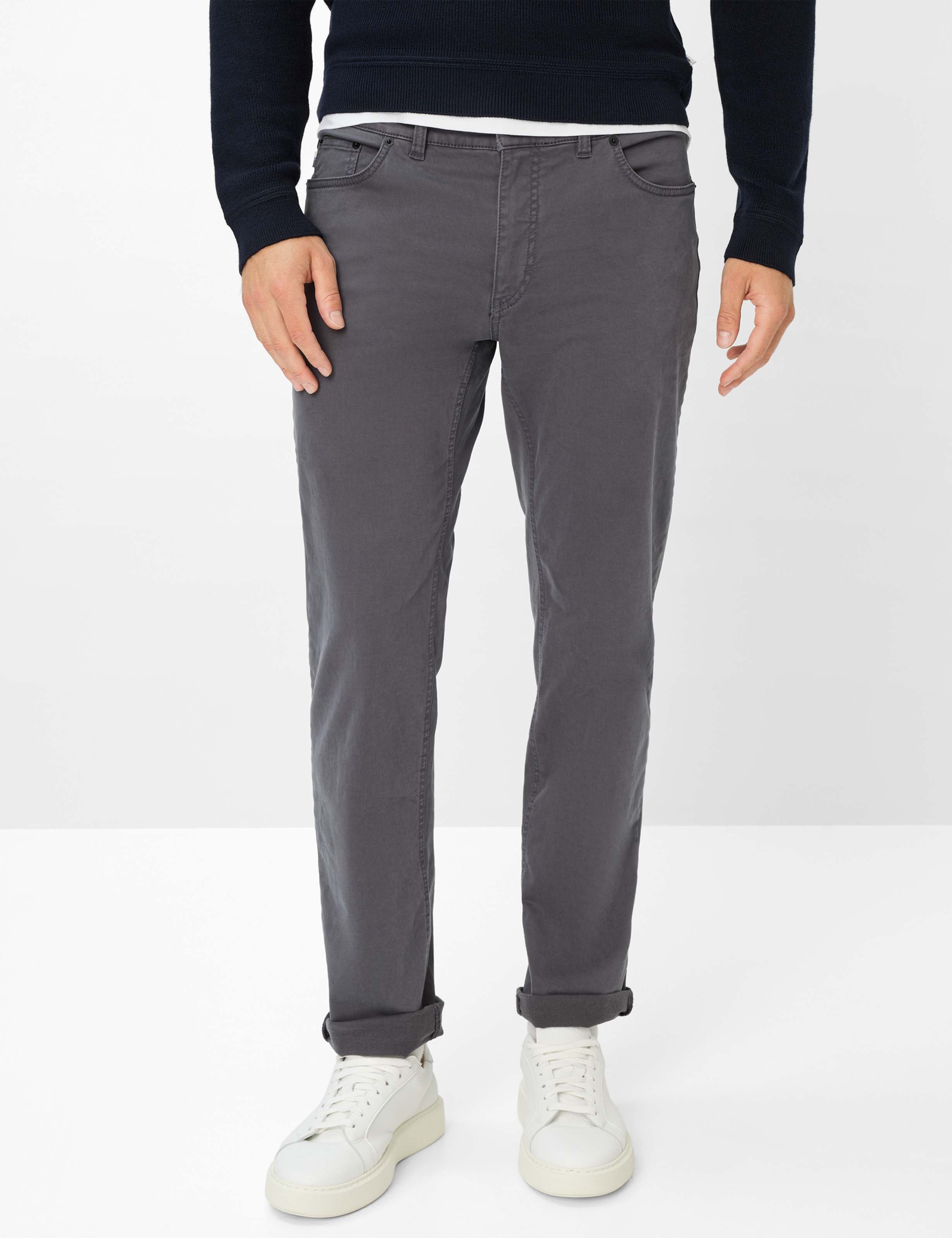 Thumbnail - Brax Herren Five-Pocket-Hose Style COOPER ELEFANT, dunkelgrau, Gr. 38/34