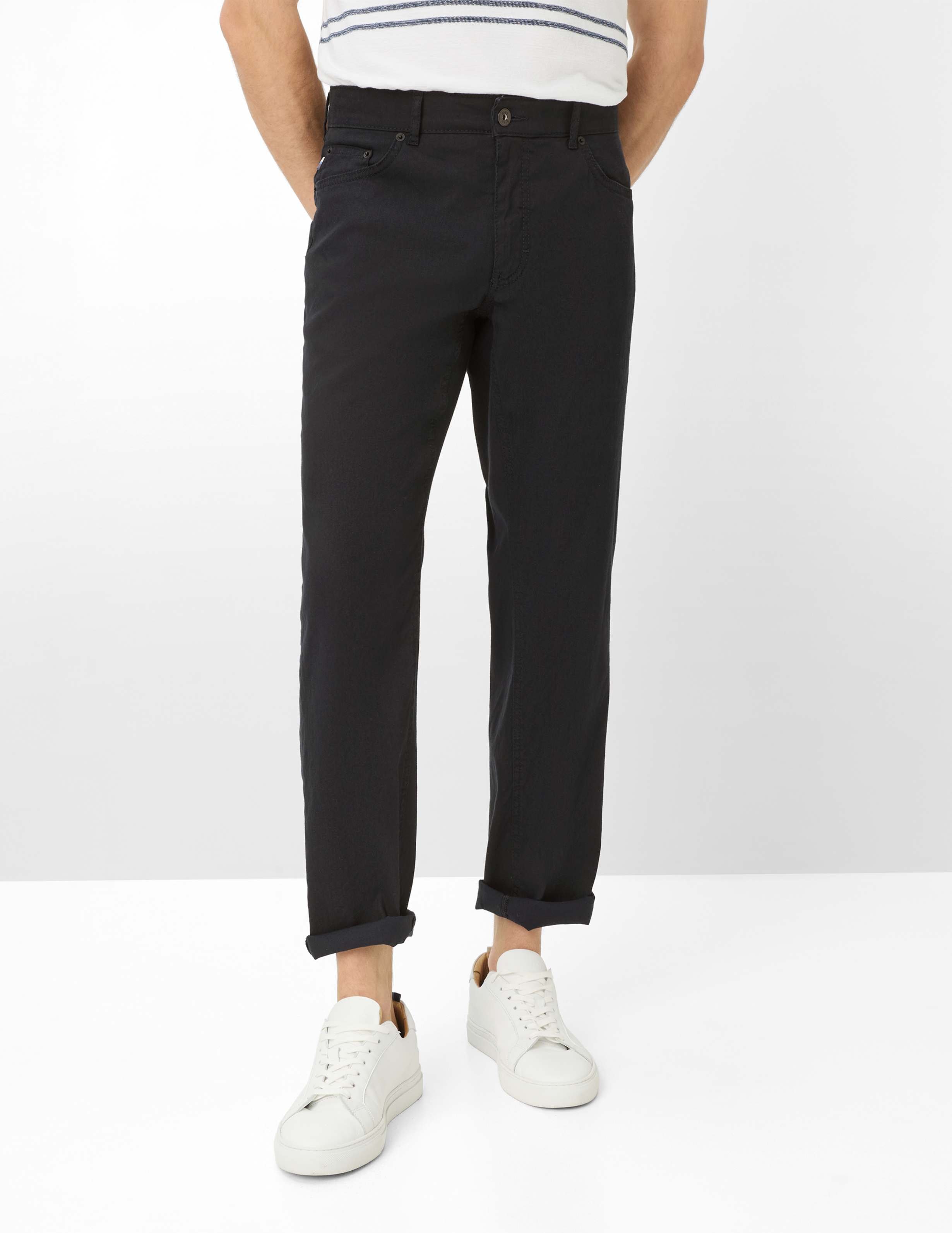 Brax Herren Hose Style COOPER NAVY, dunkelblau, Gr. 32/34