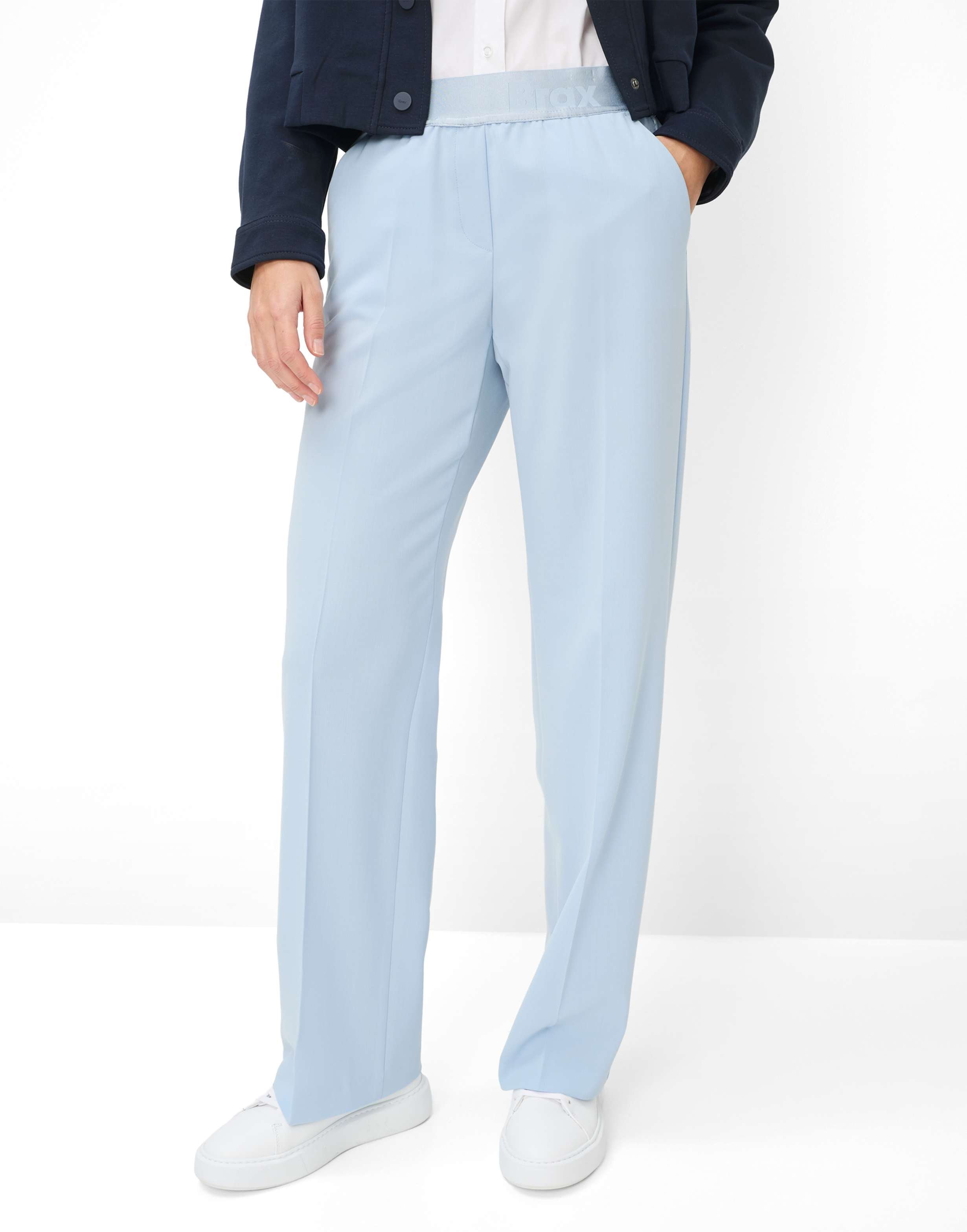 Brax Damen Palazzohose Style MAINE VINTAGE BLUE, hellblau, Gr. 36L