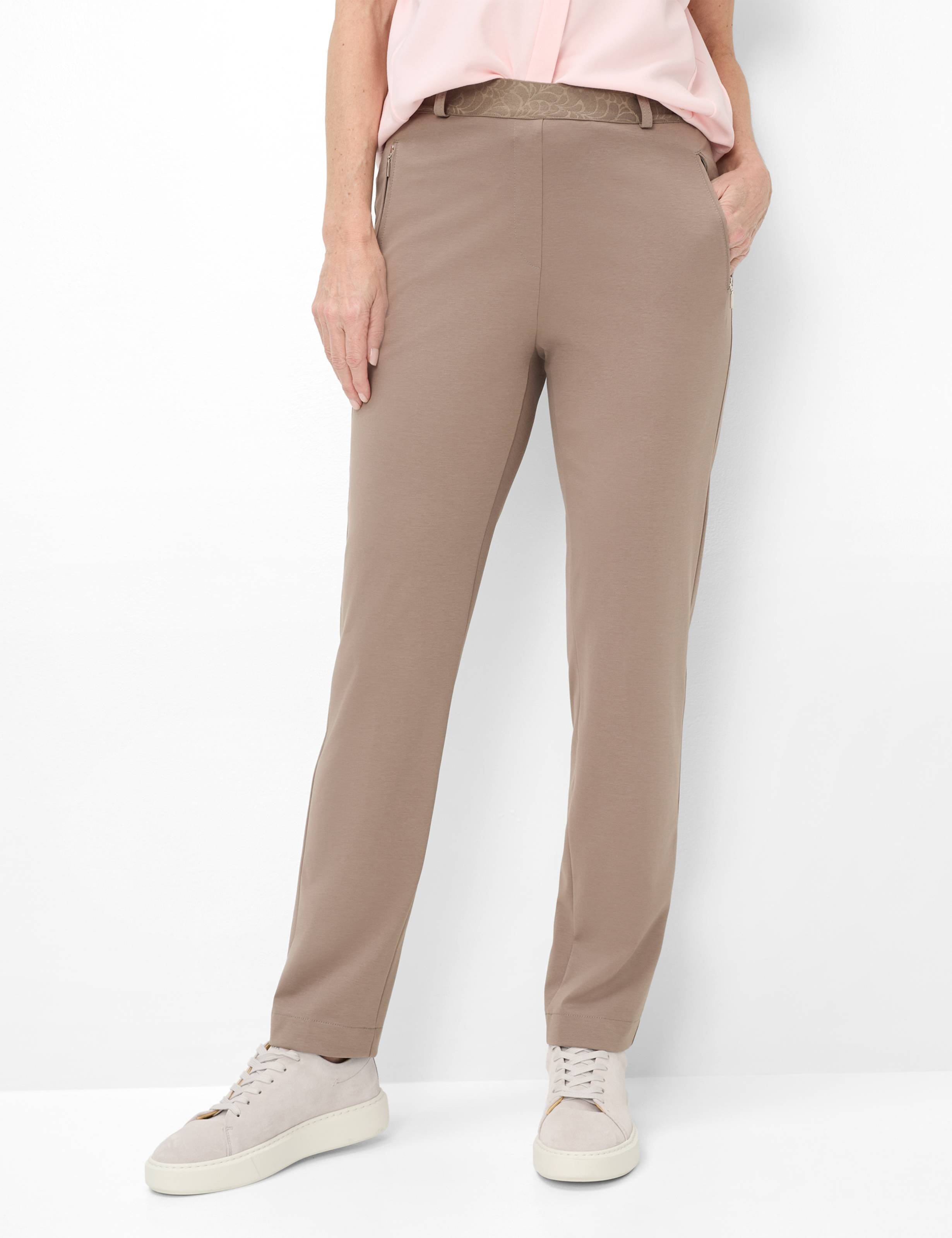 Raphaela by Brax Damen Schlupfhose Style CILLY TAUPE, braun, Gr. 44
