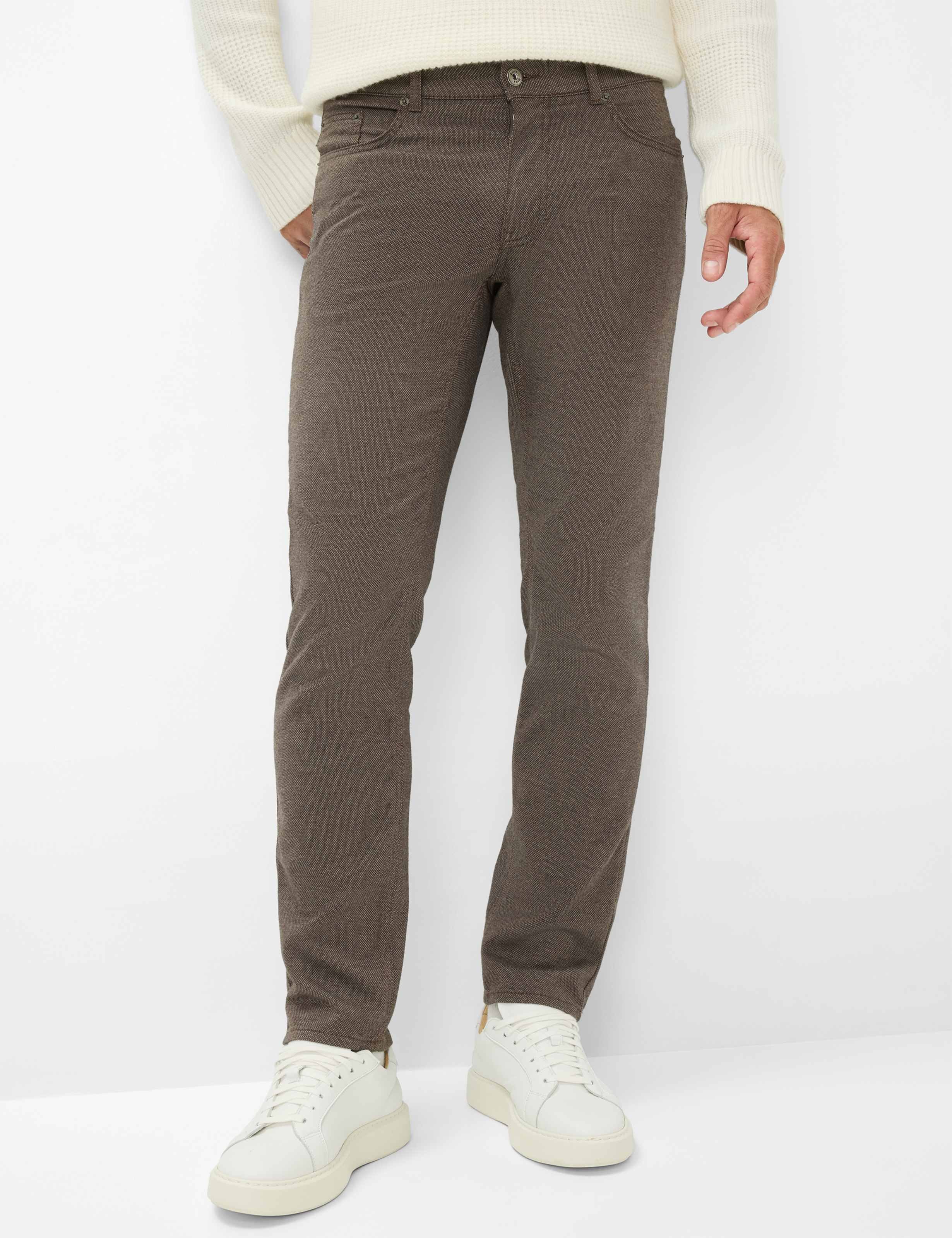 Thumbnail - Brax Herren Five-Pocket-Hose Style COOPER, braun, Gr. 42/36