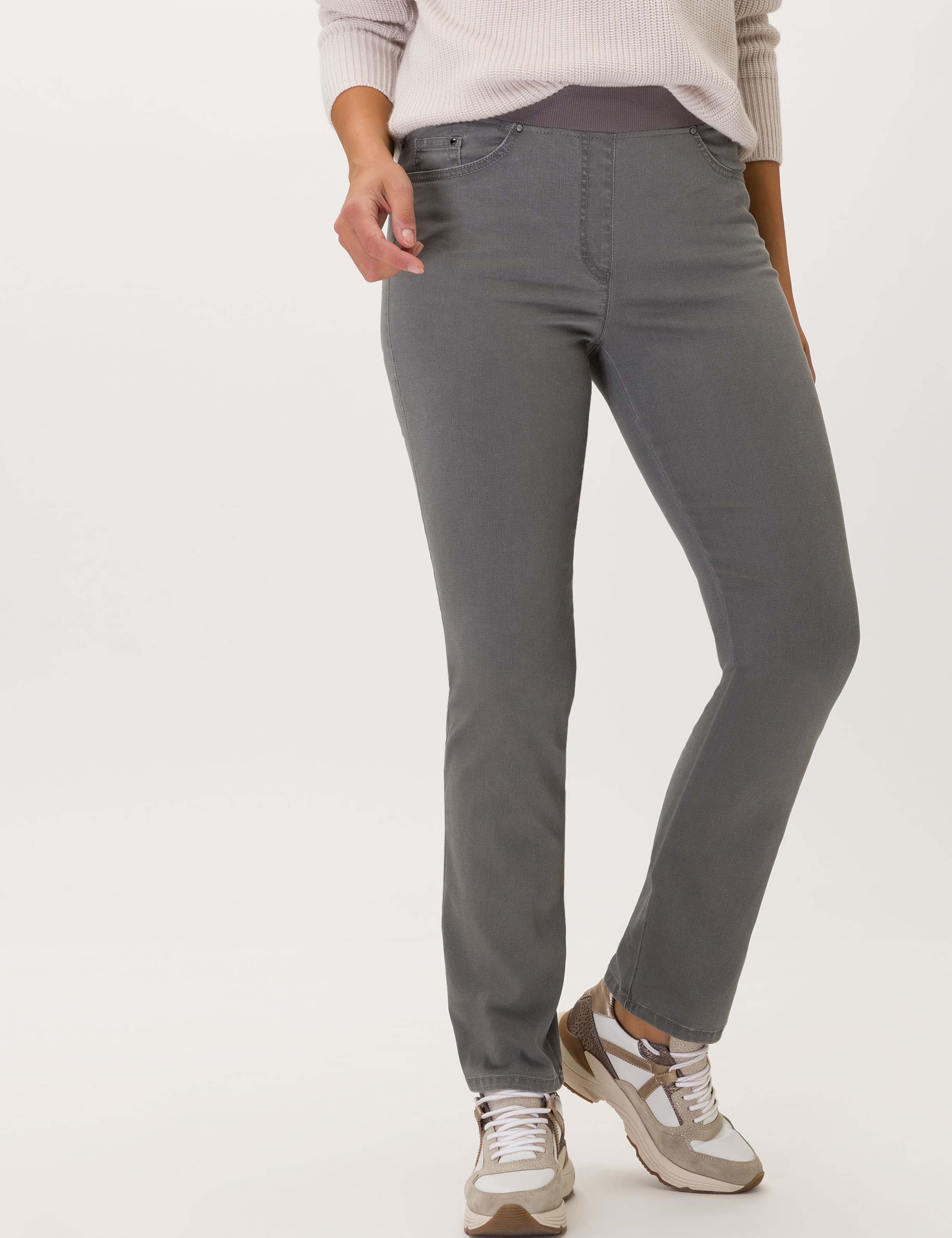 Thumbnail - Raphaela by Brax Damen Schlupfhose Style PAMINA GREY, denim grau, Gr. 40K